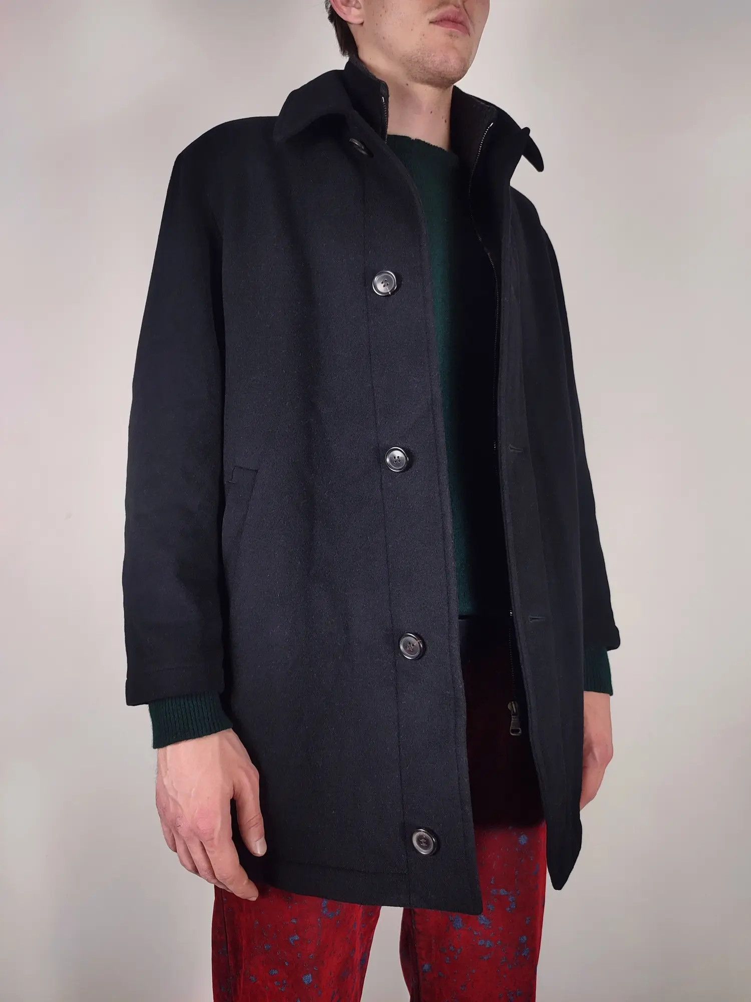 Hugo Boss Hugo Boss Light Puffer Wool Coat Jacket Size US M / EU 48-50 / 2 - 13 Thumbnail
