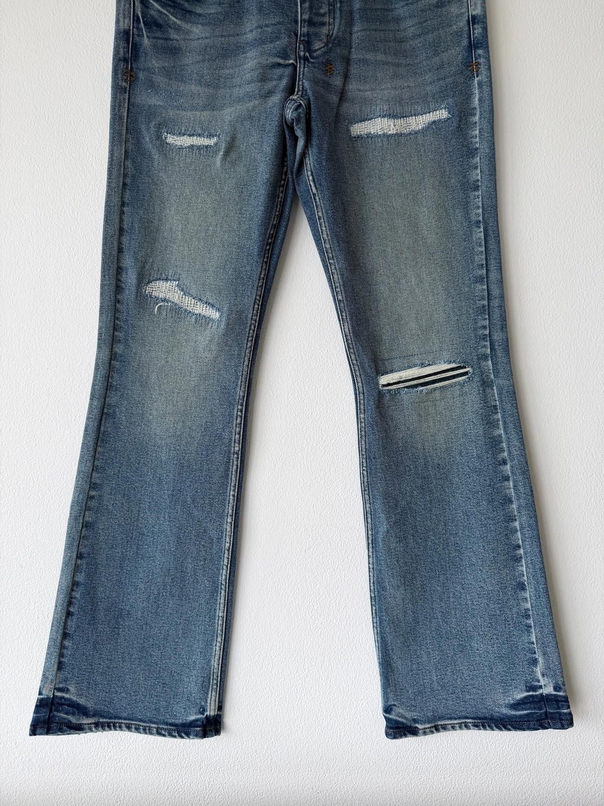 Ksubi new Ksubi mens jeans bronko roadhouse repair blue 32 Size US 32 / EU 48 - 3 Thumbnail