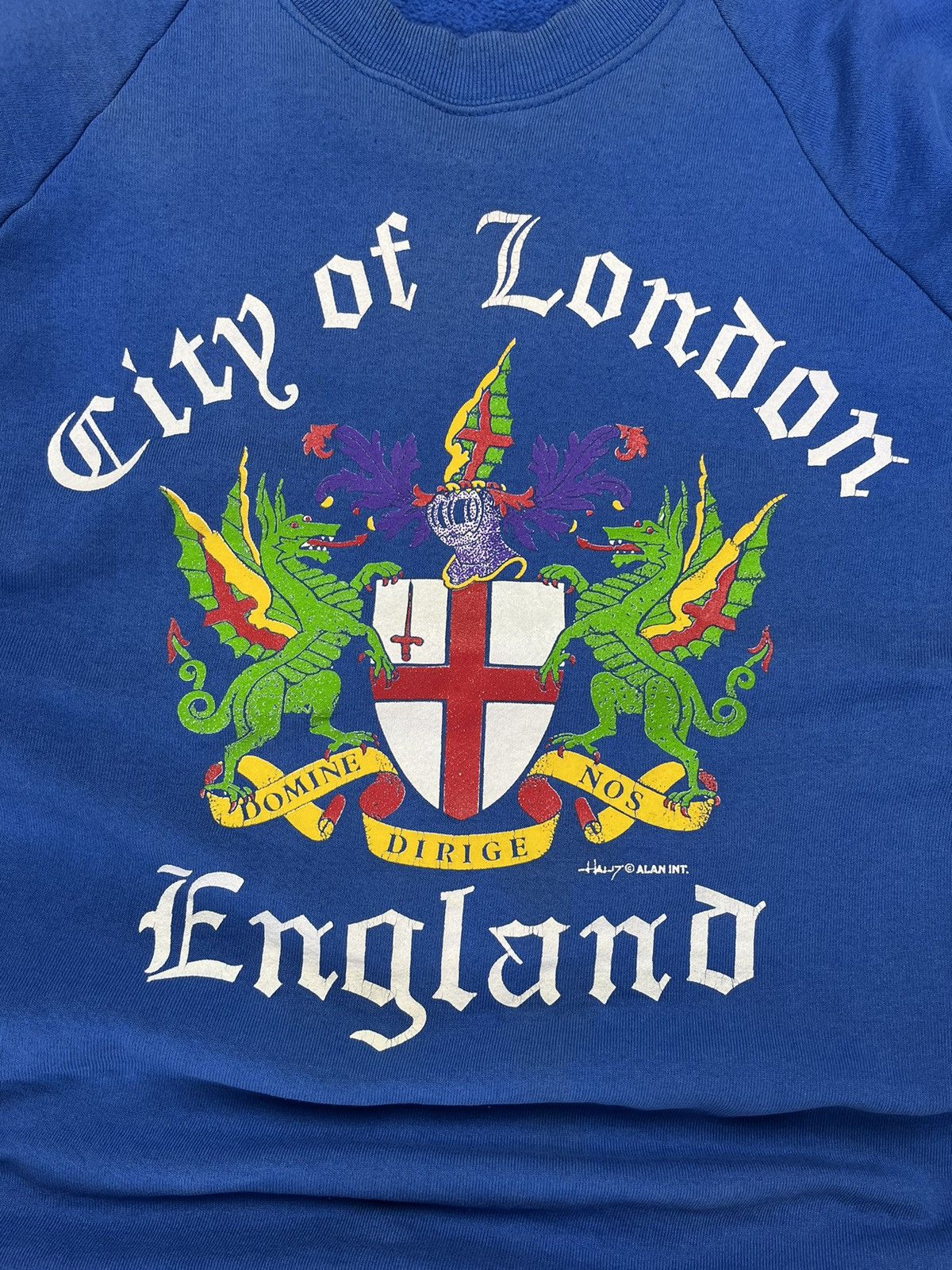 Other × Vintage Vintage 90s City of London England graphic sweatshirt Size US XL / EU 56 / 4 - 4 Thumbnail