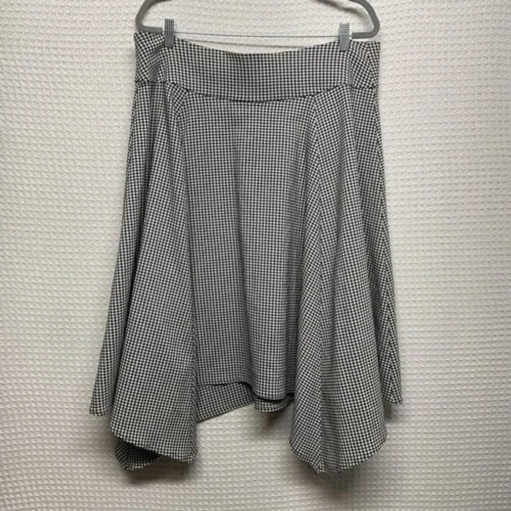 Other NWOT Lane Bryant Houndstooth Flared Career Skirt Women 18/20 Size 40" / US 18 - 10 Thumbnail