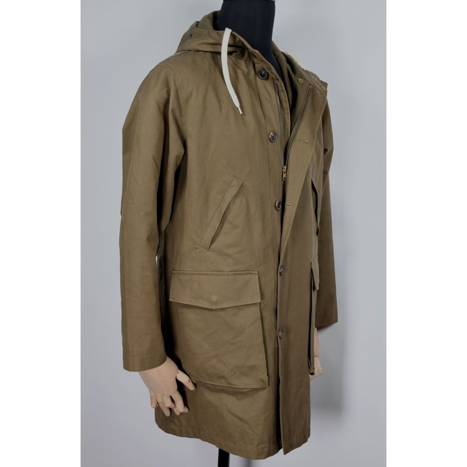 Our Legacy OUR LEGACY SHIELD JACKET Olive MEN'S Parka Jacket S Green Hooded Casual Vintage: No (omit) Size US S / EU 44-46 / 1 - 5 Thumbnail