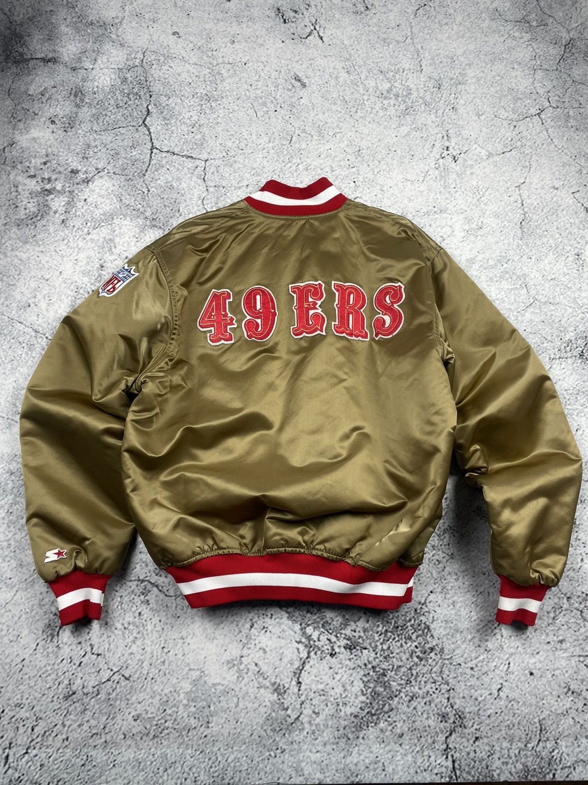 Starter Starter XL San Francisco Golden NFL Starter Jacket Bombereg Size US XL / EU 56 / 4 - 2 Thumbnail