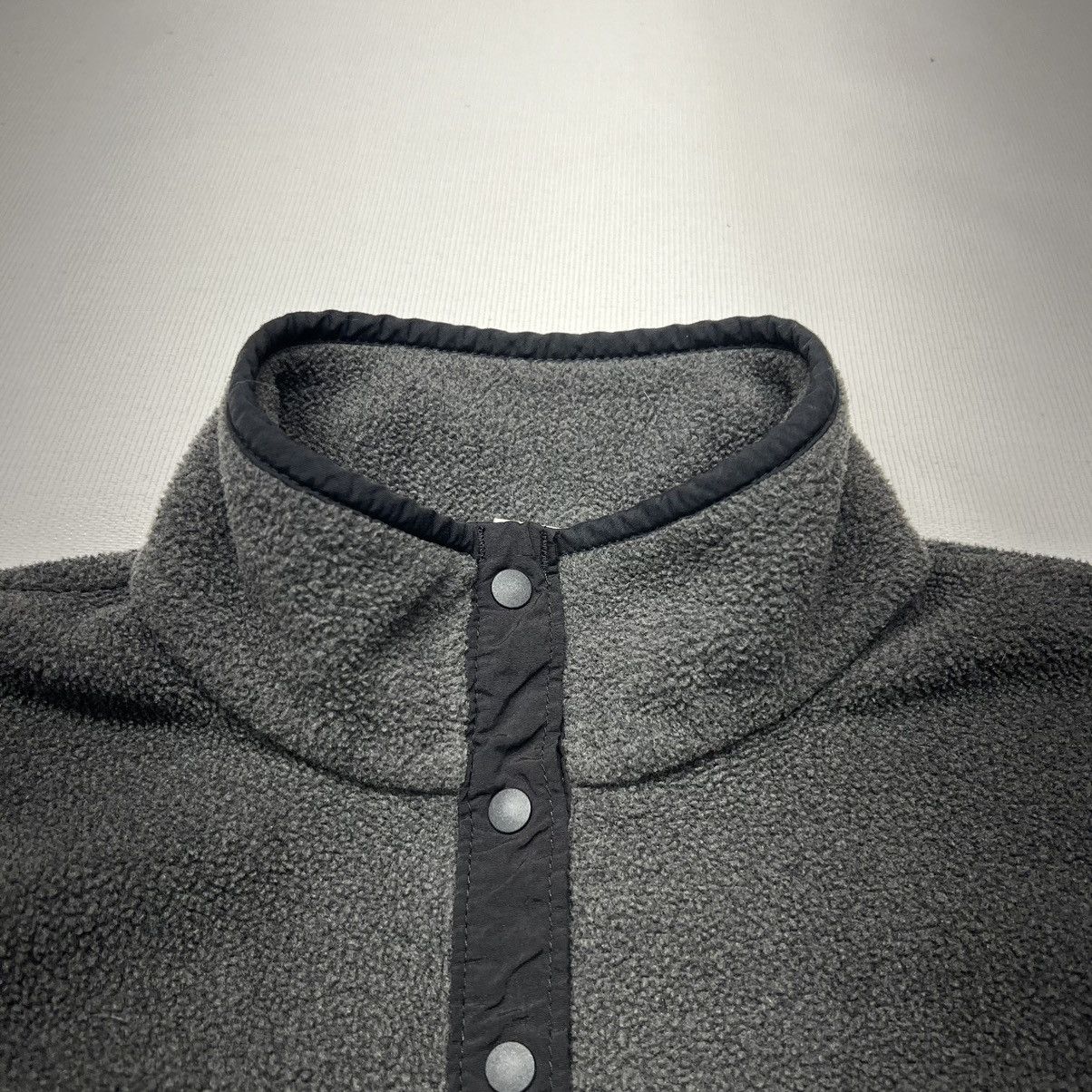 L.L. Bean × Vintage VTG LL Bean Sweater Grey Fleece Pullover Polartec Snap Retro Size S / US 4 / IT 40 - 4 Thumbnail