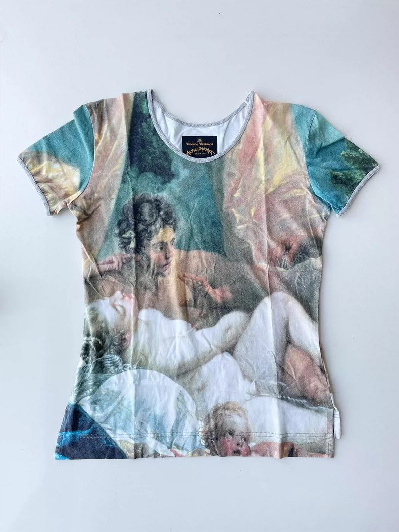 Vivienne Westwood Vivienne Westwood Medieval Oil Painting short sleeves 2504- Size S / US 4 / IT 40 - 3 Thumbnail