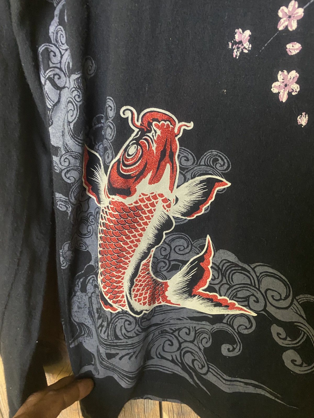 Other Sukajan fish koi long sleeve shirt Size US M / EU 48-50 / 2 - 9 Thumbnail