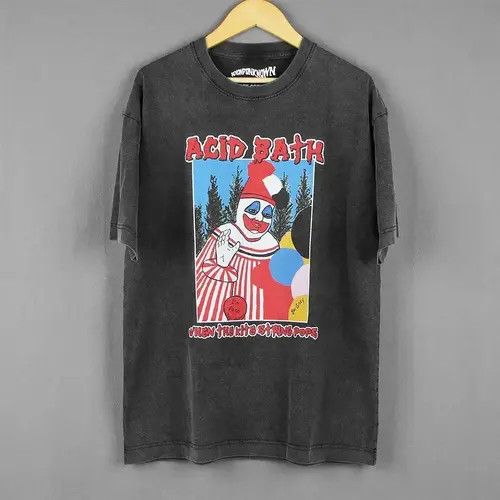 Japanese Brand Street Retro Fun Printed Aged Washed Short Sleeve T-Shirt Size US XL / EU 56 / 4 - 2 Thumbnail