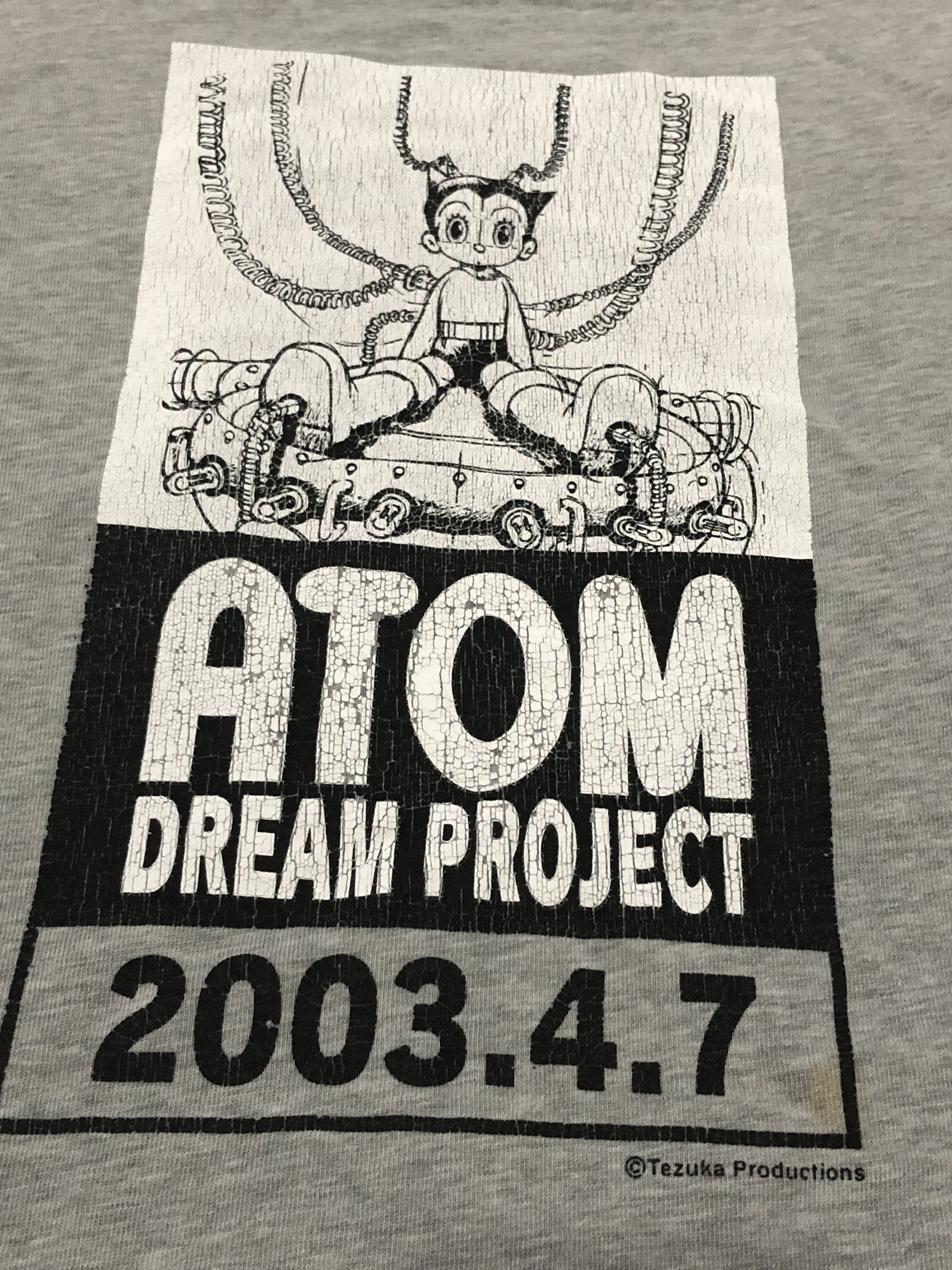 Cartoon Network Vintage Worn ATOM Dream Project 2003 Astro Boy Graphic Tee Size US XL / EU 56 / 4 - 3 Thumbnail