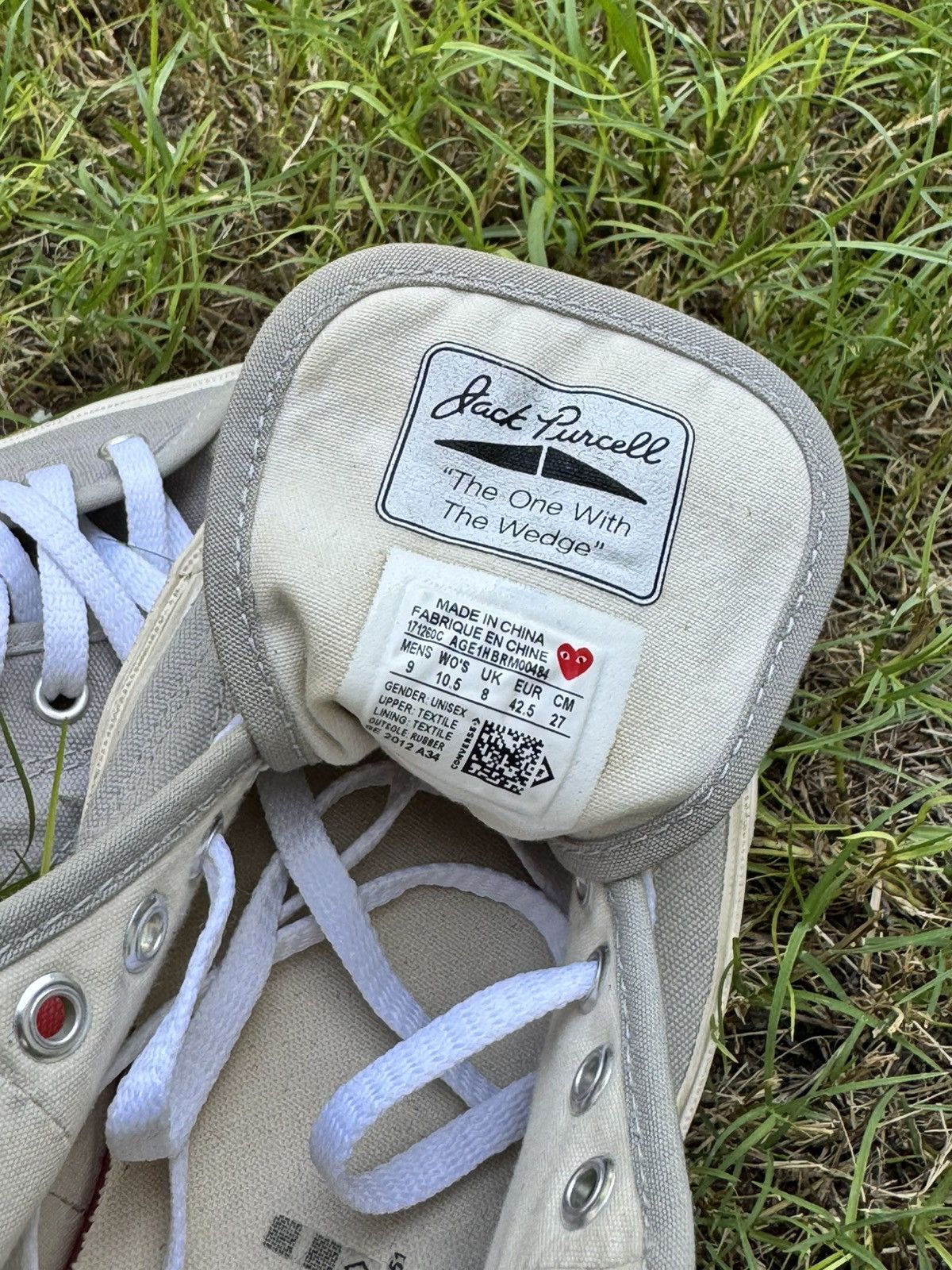 Converse Converse Like Boys PLAY x Jack Purcell Drizzle Red Size US 9 / EU 42 - 9 Thumbnail