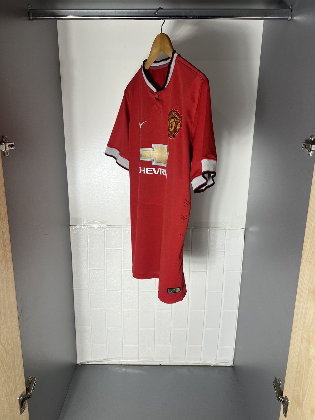 Nike VINTAGE NIKE FC MANCHESTER UNITED ENGLAND SOCCER JERSEY Y2K Size US XL / EU 56 / 4 - 5 Thumbnail