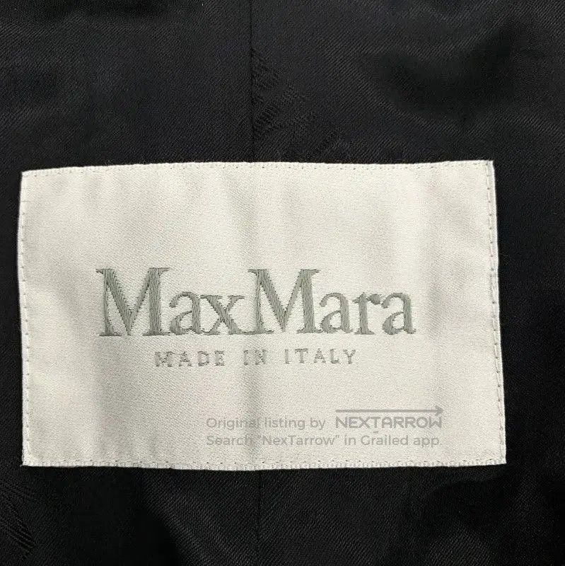 Max Mara MaxMara Black Cashmere Coat for Women . Size S / US 4 / IT 40 - 5 Thumbnail