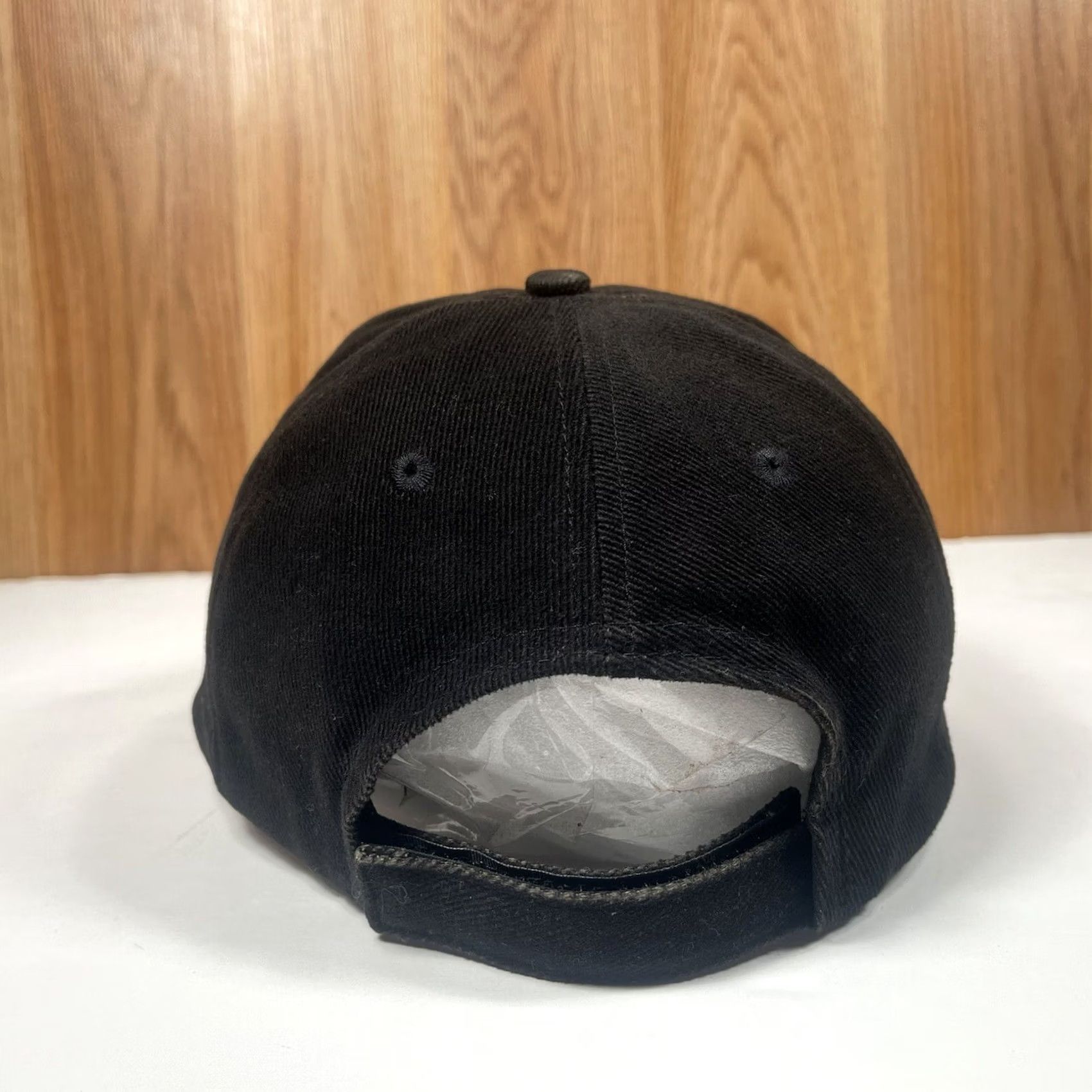 Vintage Robertson Hat Baseball Cap Adult Black Cotton Adjustable Embroidered Logo Classic Marketing Group Flint Size ONE SIZE - 5 Thumbnail