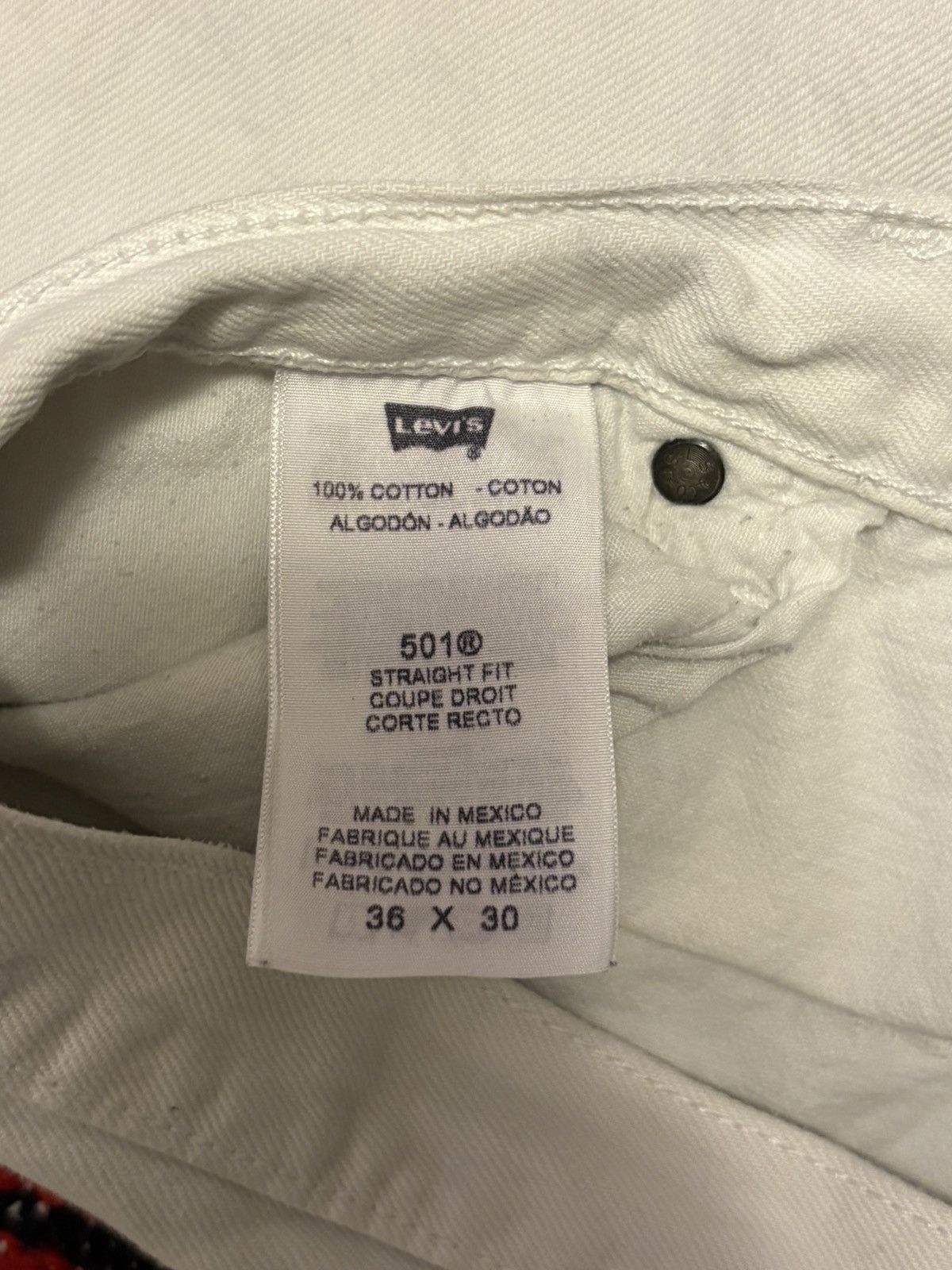Levi's Levi’s 501 Jeans Used Size US 36 / EU 52 - 3 Thumbnail