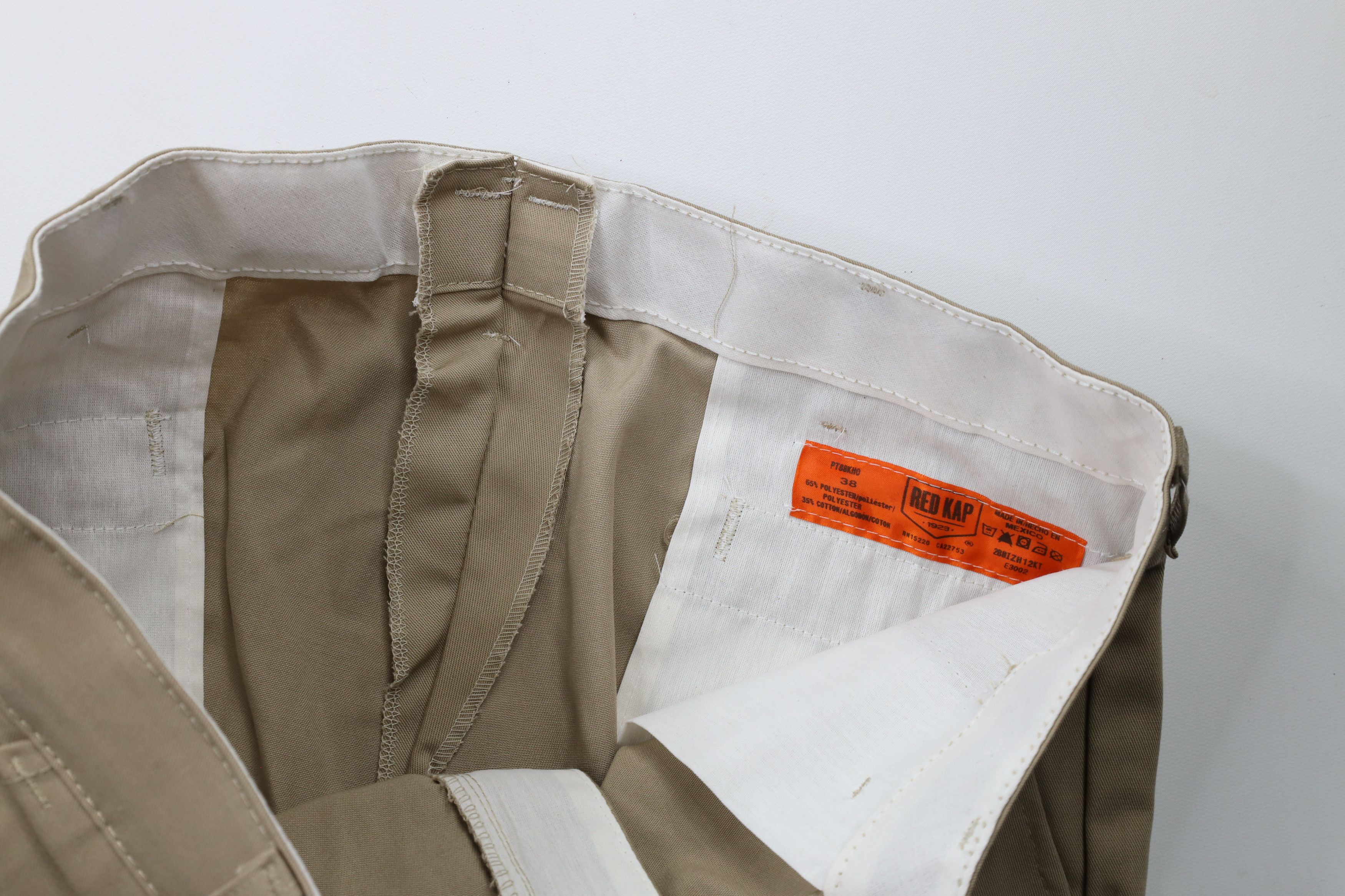 Vintage Vintage 90s Streetwear Cargo Workwear Pants Beige Khaki Size US 38 / EU 54 - 6 Thumbnail