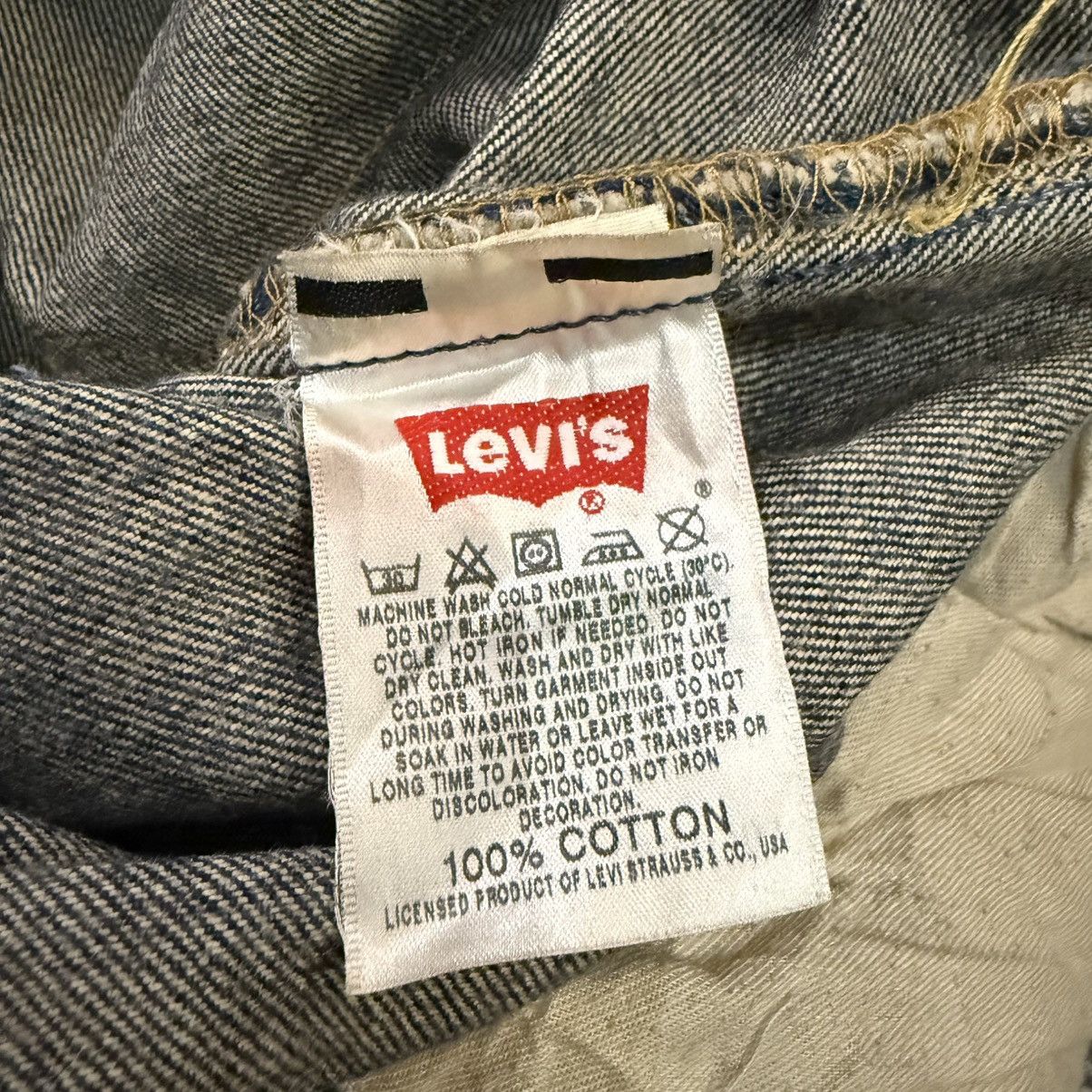 Levi's Made & Crafted 🔥🔥 Vintage Y2K Levis 501 Mud Distressed Rusty Denim Size US 34 / EU 50 - 16 Thumbnail