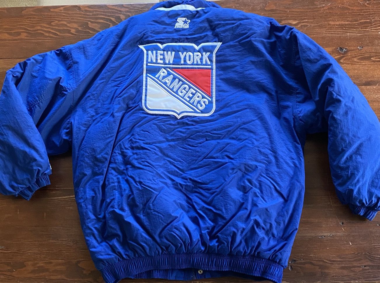 Starter Vintage 90’s New York Rangers Starter Full Zip Jacket Size US XXL / EU 58 / 5 - 2 Thumbnail