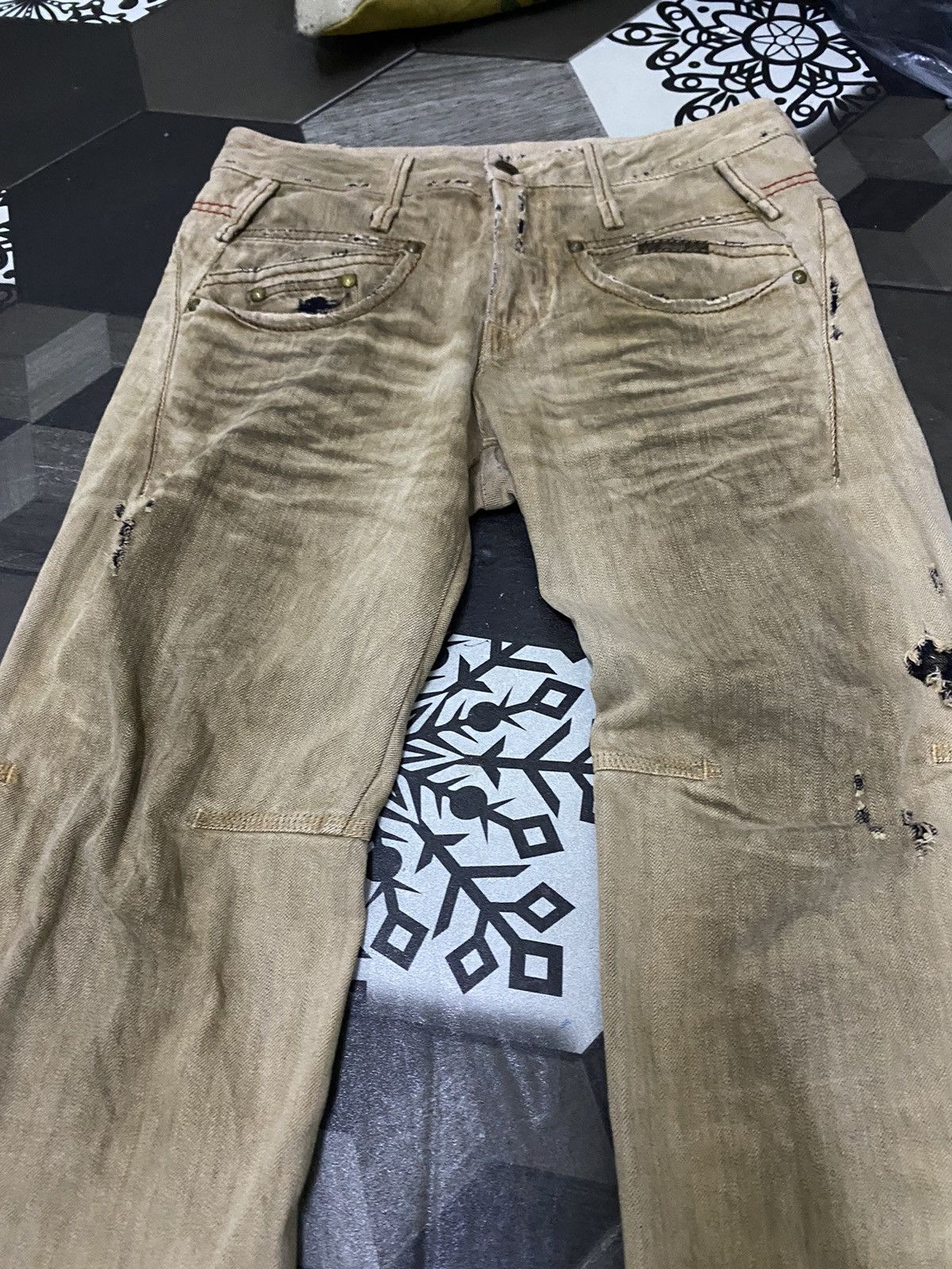 Marithe + Francois Girbaud MARITHE FRANCOIS GIRBAUD distressed Size US 32 / EU 48 - 3 Thumbnail