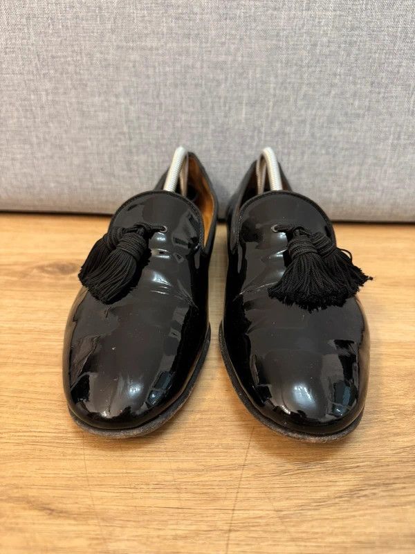 Other Superglamourous Patent Leather Loafers Tassels Italy 42 Size US 9 / EU 42 - 3 Thumbnail