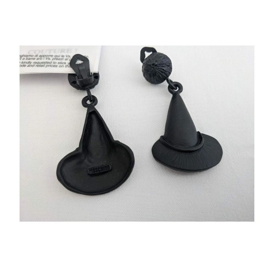 Moschino SS20 Moschino Couture Jeremy Scott CLIP ON EARRINGS TRICK Size ONE SIZE - 6 Thumbnail