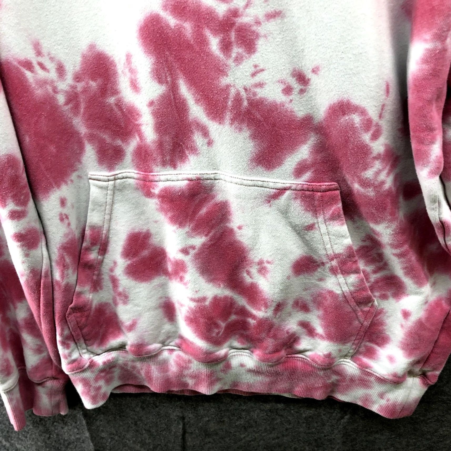 H&M H&M x Smiley Tie Dye Hoodie Mens XS Pink Relaxed Oversized Sweatshirt Pullover Hoodie Size US XS / EU 42 / 0 - 4 Thumbnail