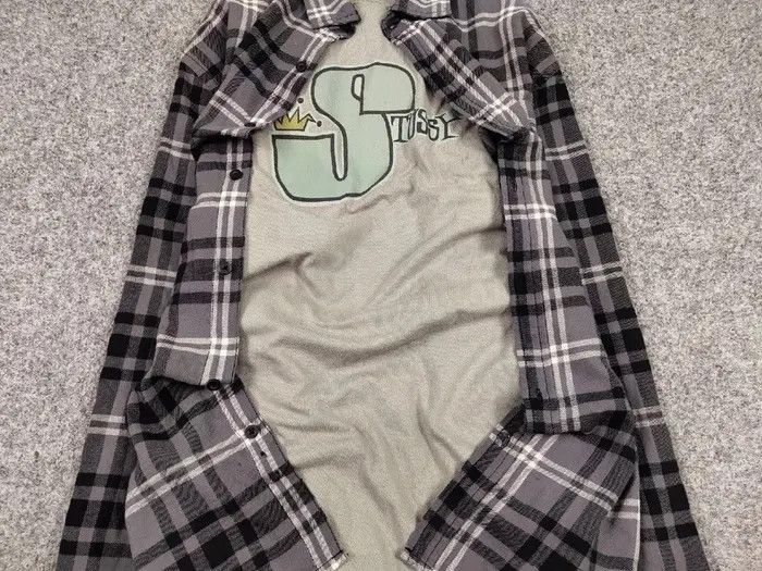 Flannel Vintage Flannel Shirt Travis Scott Style Y2K Style Size US XL / EU 56 / 4 - 6 Thumbnail