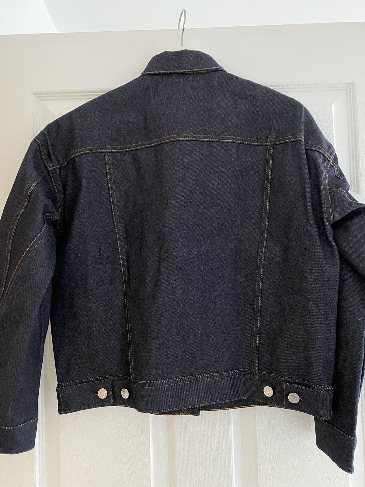 Acne Studios Acne Studios Bla Konst Lamp Indigo Denim Jacket Size 38(M) Size M / US 6-8 / IT 42-44 - 6 Thumbnail