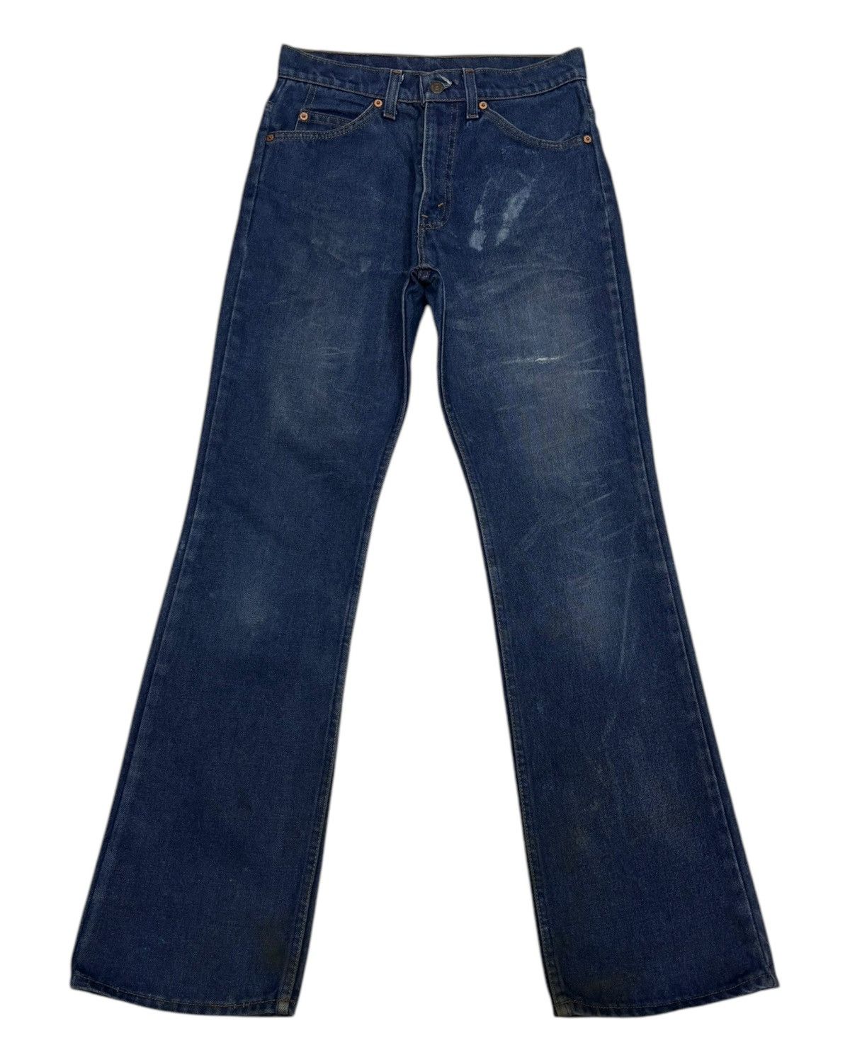 Hedi Slimane ❤️‍🔥Vintage Levis 516 Orange Tab Flared Jean Made in USA Size US 30 / EU 46 - 1 Thumbnail