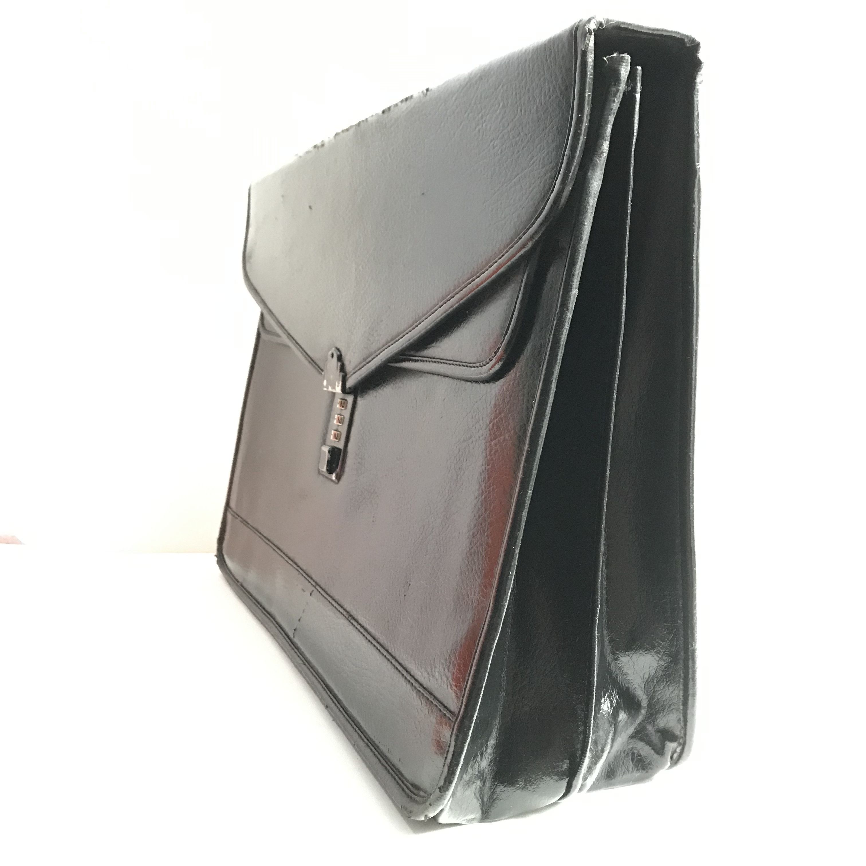 Other Vintage italy Oxford 80s hands bag handy bag black Size ONE SIZE - 5 Thumbnail
