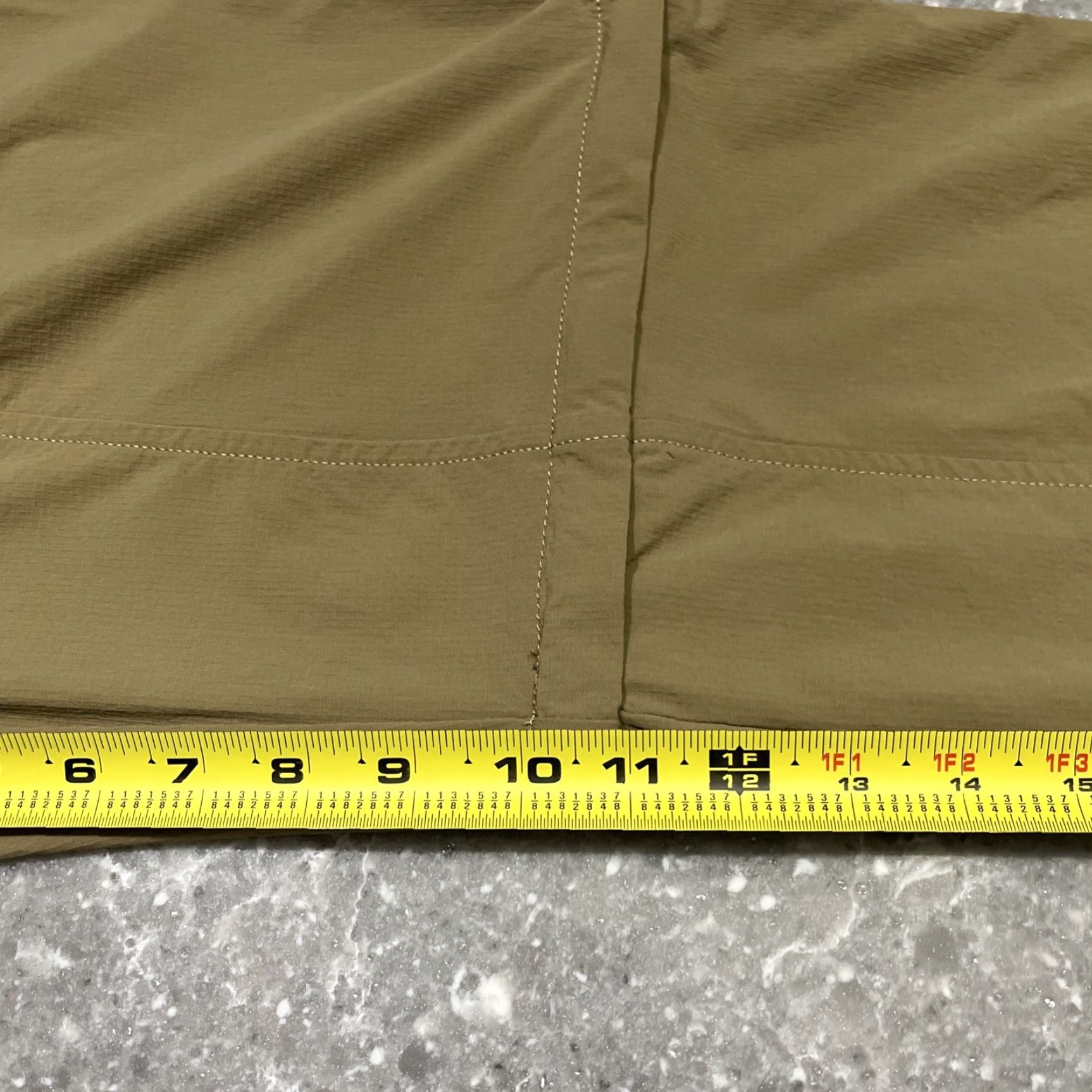Athleta ATHLETA Pants Hike Women 12 Zip Pockets Drawcord Ankle Nylon Spandex Brown 32x32 Moisture Wicking Wind Resistant Pockets Athleisure Hiking 12 Size 24" / US 00 / IT 34 - 6 Thumbnail