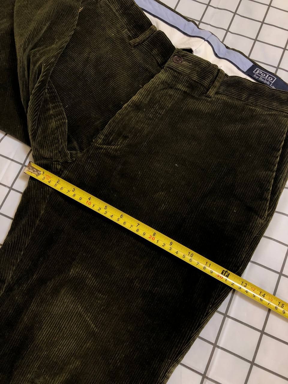 Polo Ralph Lauren Polo Ralph Lauren Mens Blue Classic Fit Corduroy Pants Size US 34 / EU 50 - 8 Thumbnail