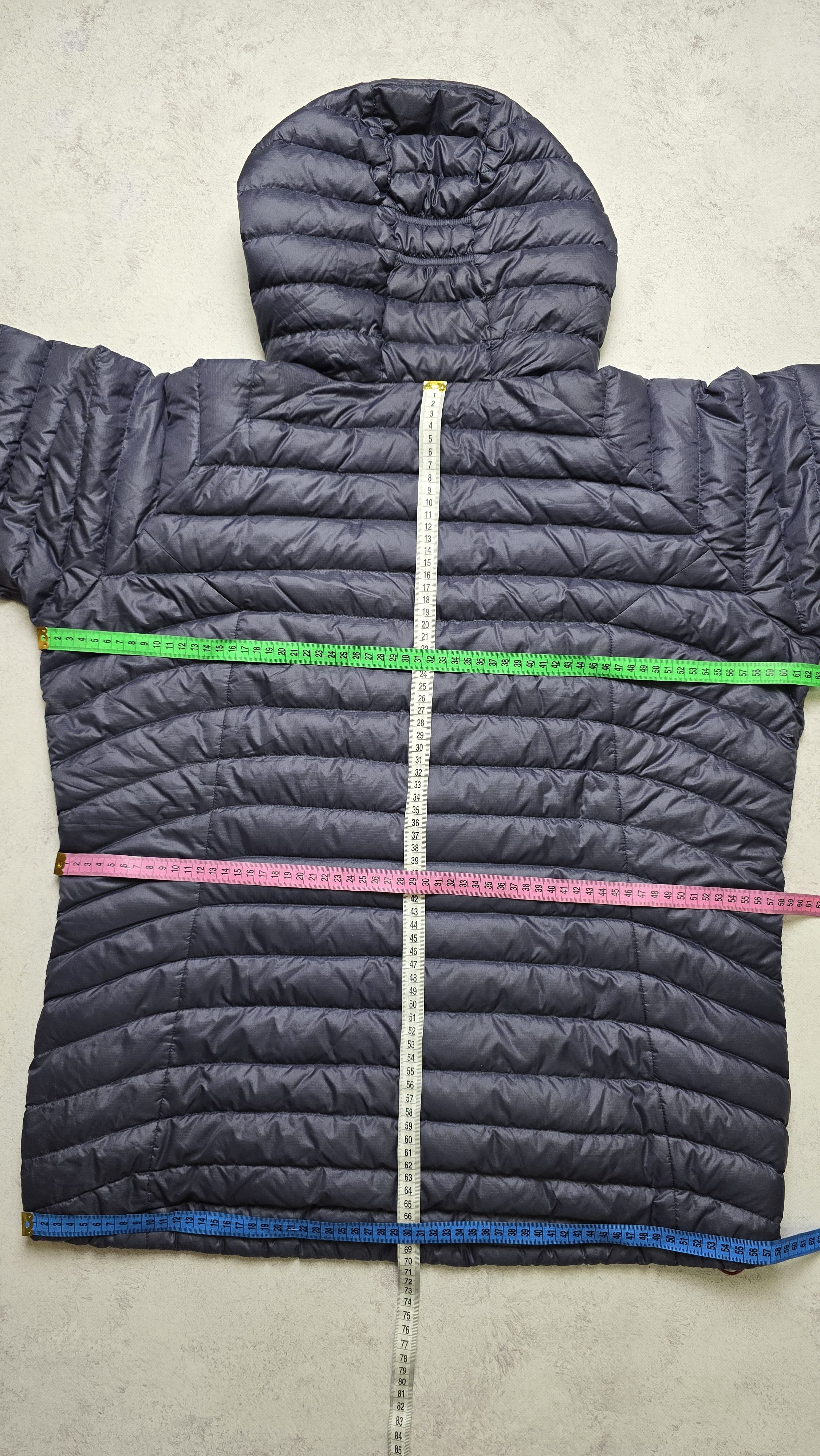 Rab Microlight Alpine Down Jacket Hooded Puffer Pertex Quantum Size XXL / US 16-18 / IT 52-54 - 4 Thumbnail
