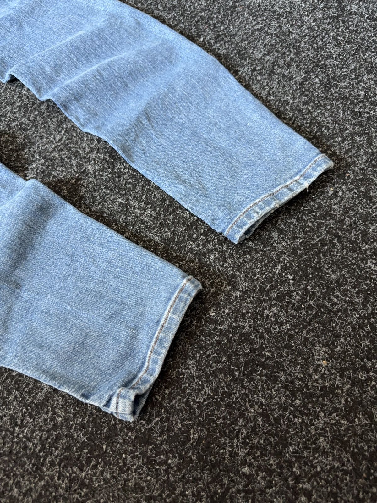 Diesel Luxury Y2K Diesel Livier-Ankle Light Wash Skinny Jeans W31 Size 31" - 13 Thumbnail