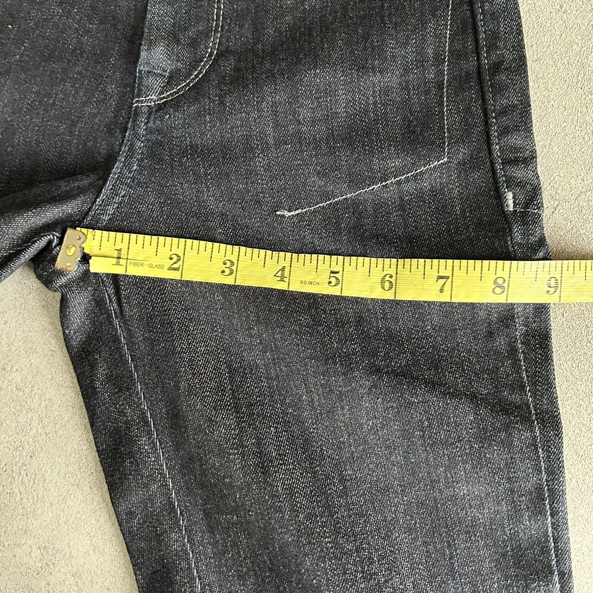 Marithe + Francois Girbaud MFG Blue Flared Denim Size US 26 / EU 42 - 12 Thumbnail