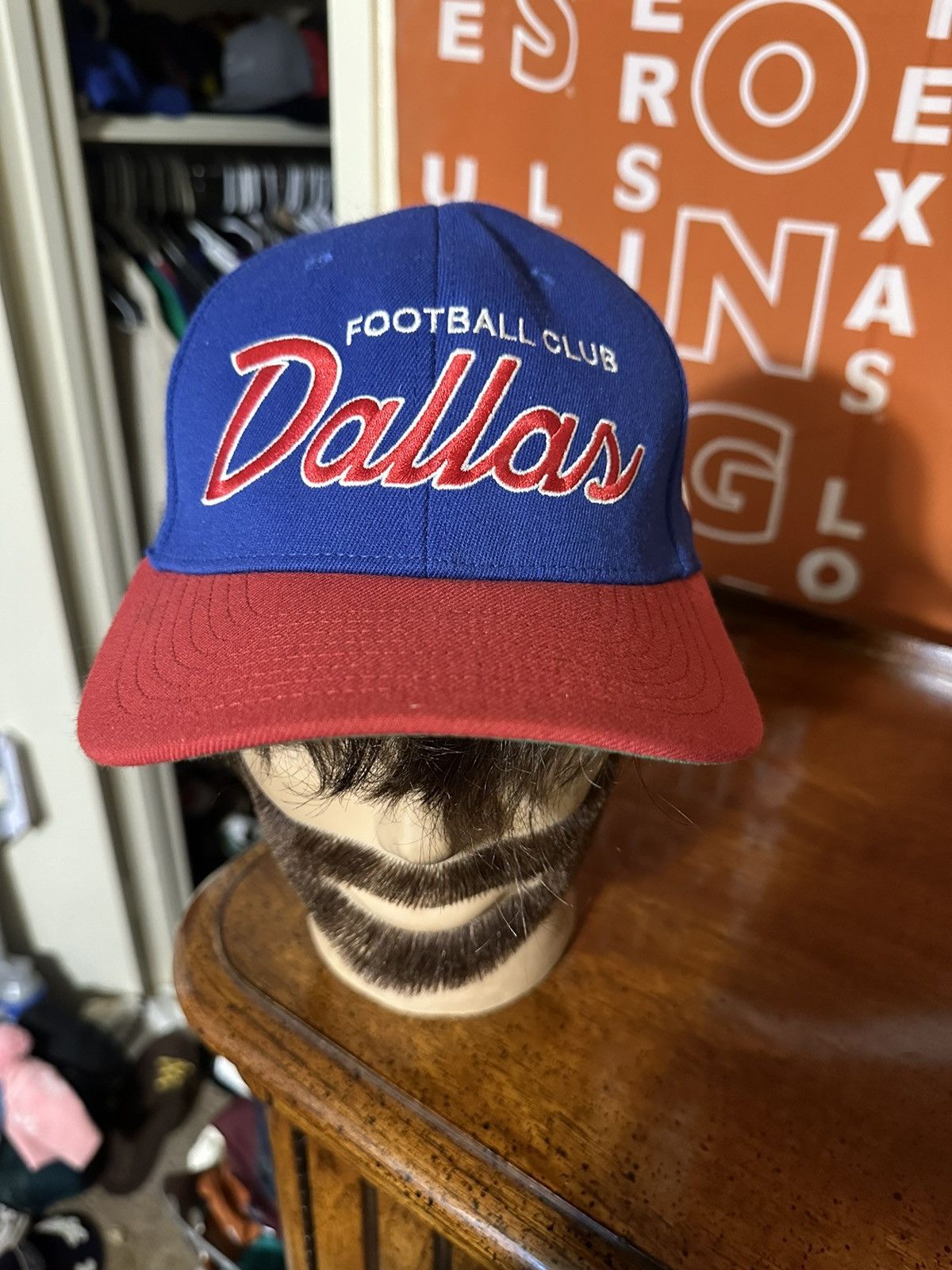 Mitchell & Ness × Vintage Vintage MLS Mitchell & Ness FC Dallas hat 90s Size ONE SIZE - 2 Thumbnail