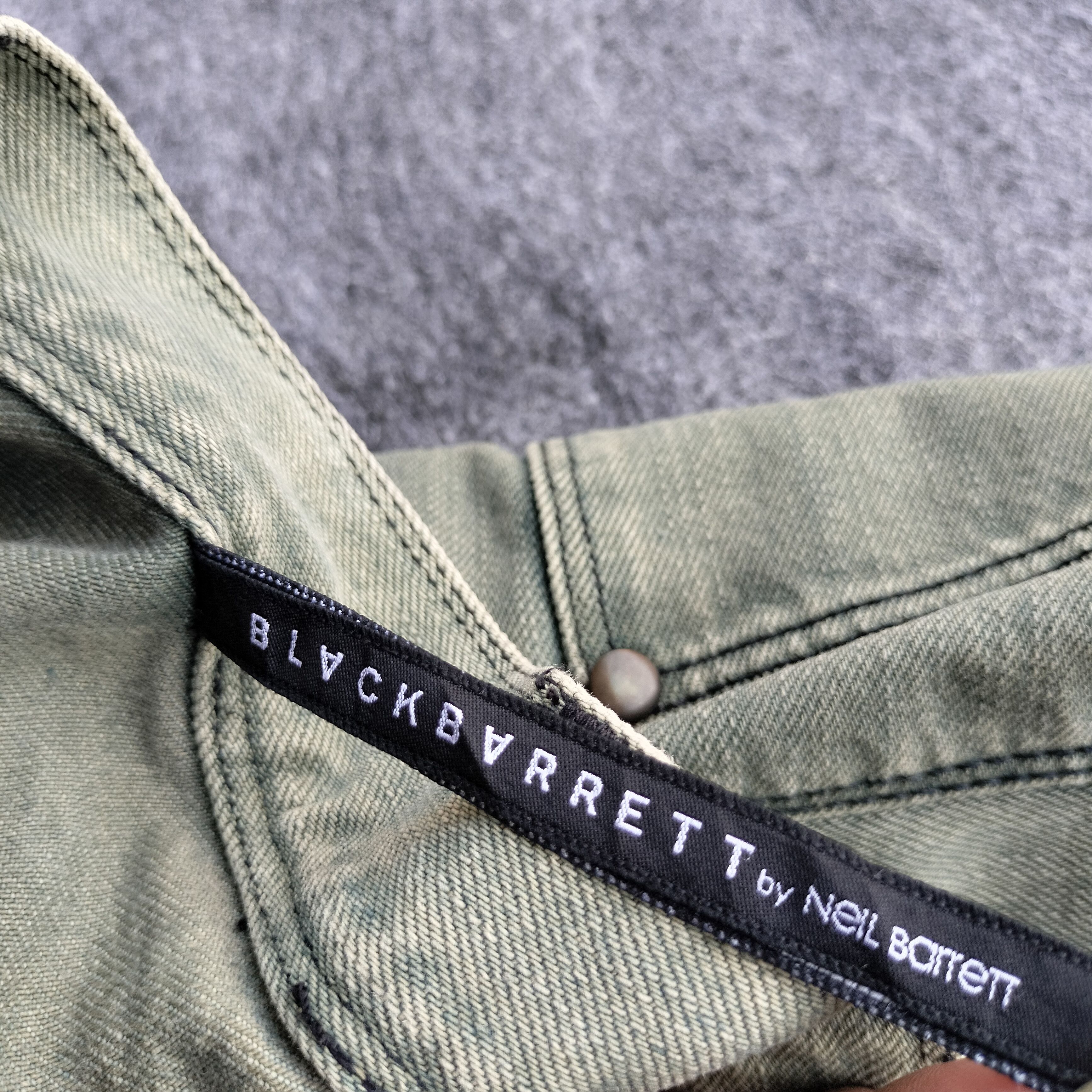 Neil Barrett 00s Black Barrett by Neil barrett slim jeans Size US 31 - 5 Thumbnail