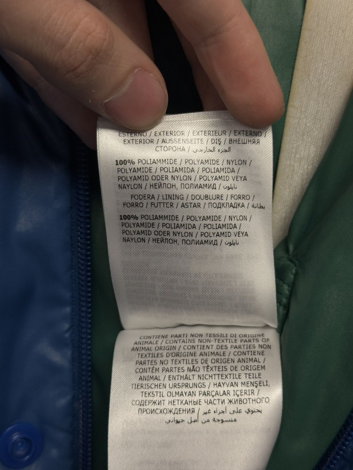Moncler Moncler Suginami Giubbotti Men Size (2) Blue Green $1770 Size US M / EU 48-50 / 2 - 16 Thumbnail