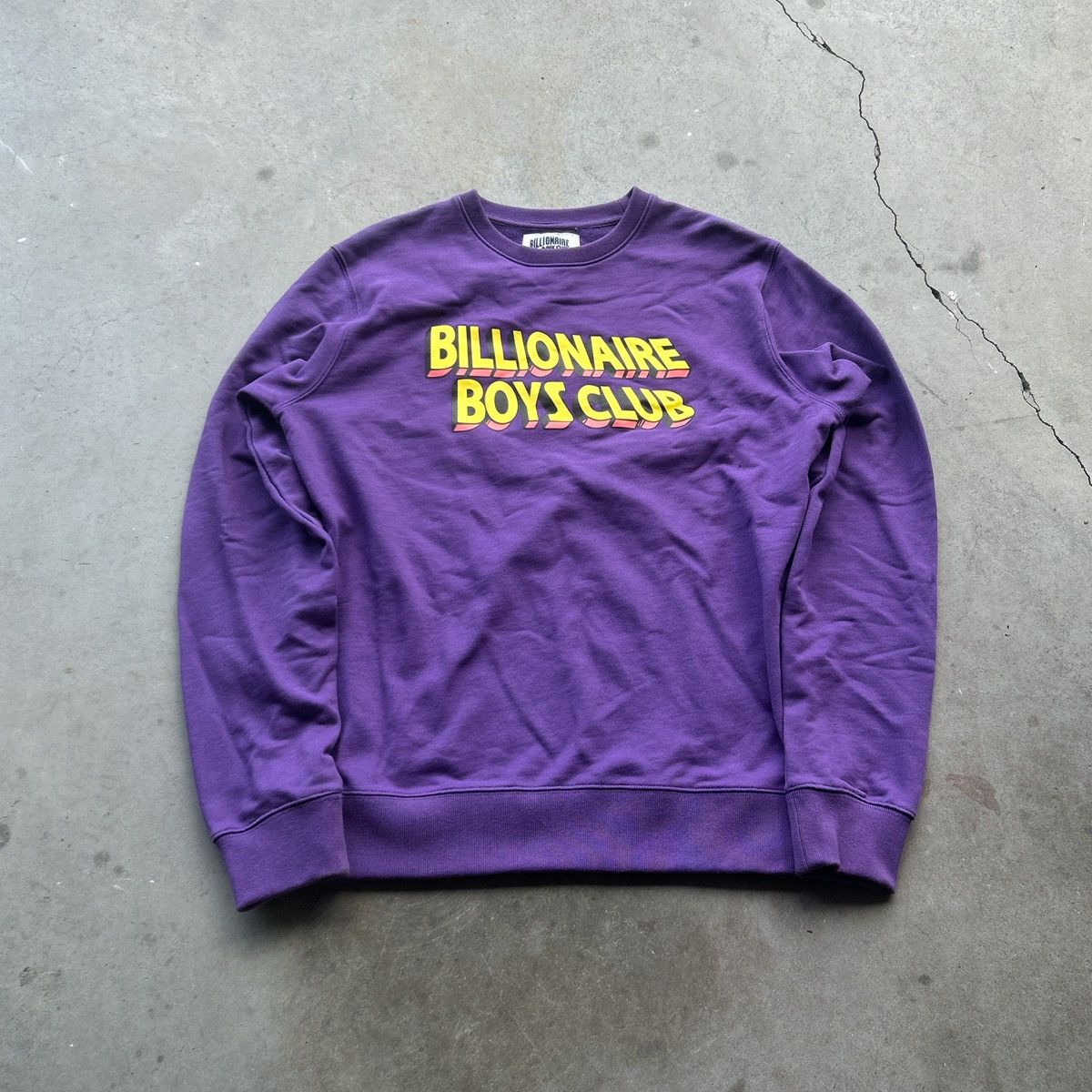 Billionaire Boys Club Purple Billionaire Boys Club Crewneck Size US M / EU 48-50 / 2 - 1 Thumbnail