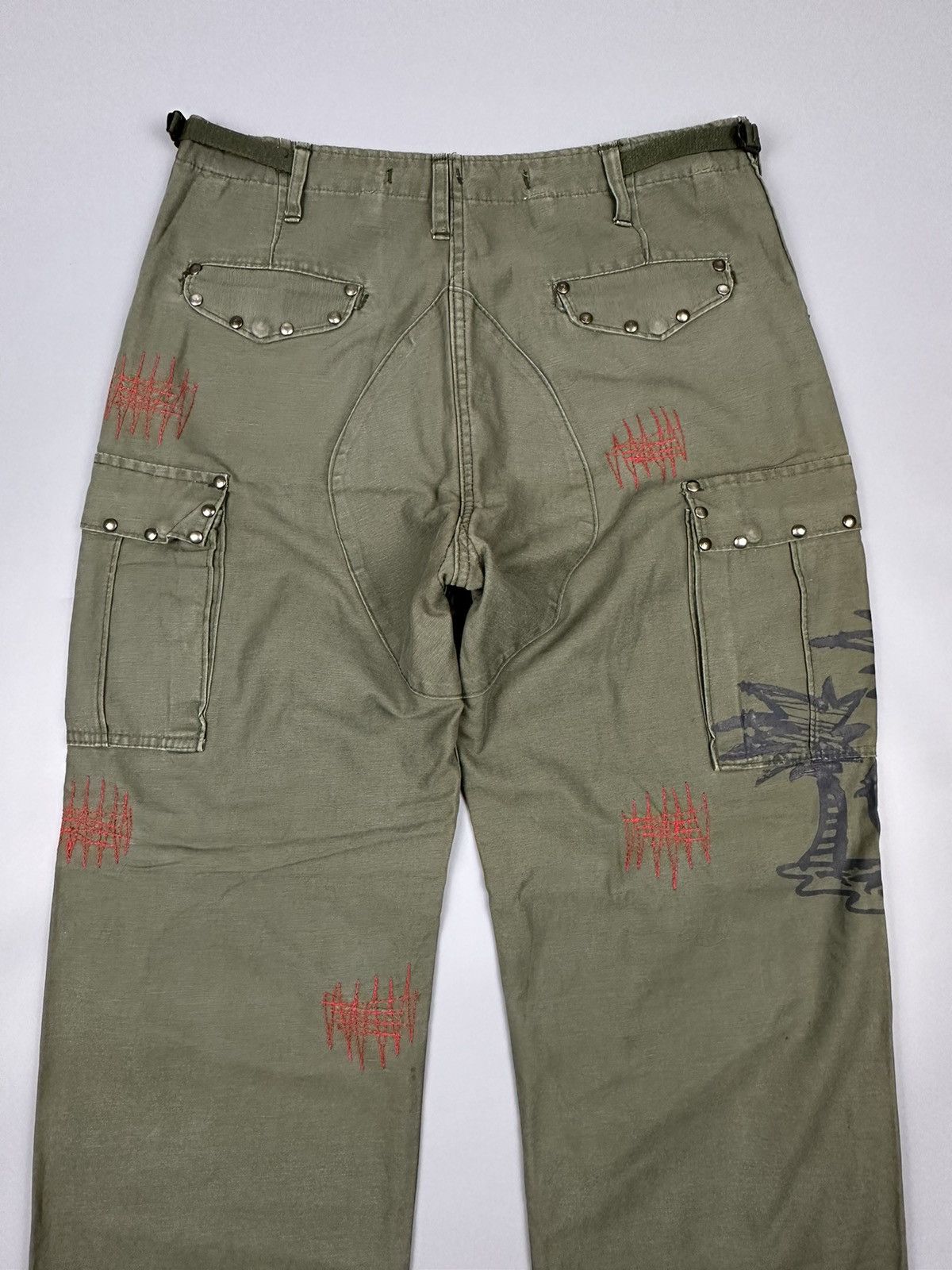 If Six Was Nine × Le Grande Bleu (L.G.B.) Vintage Trousers Shell Field M-1951 Military Custom Size US 34 / EU 50 - 6 Thumbnail