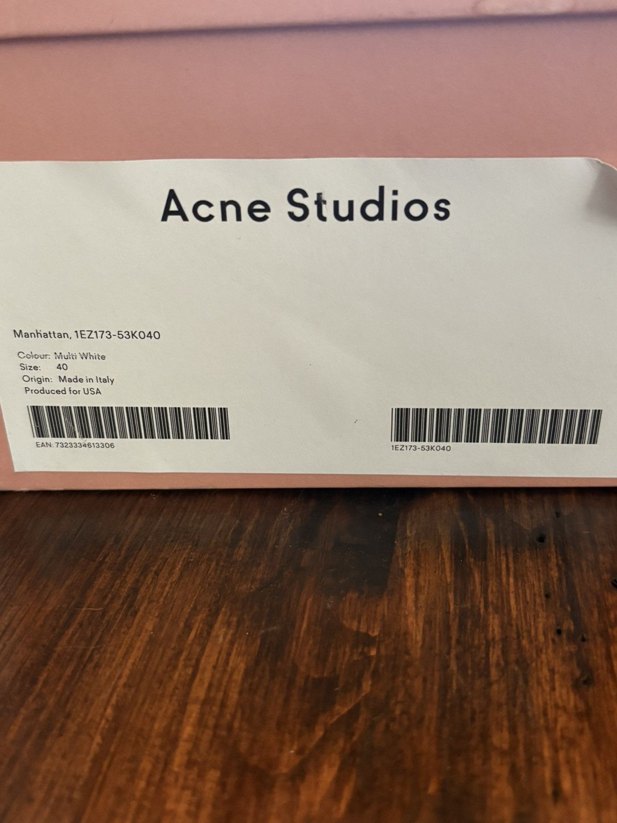 Acne Studios Acne Studios Manhattan Leather & Suede Chunky Sneakers Size US 8.5 / IT 38.5 - 9 Thumbnail