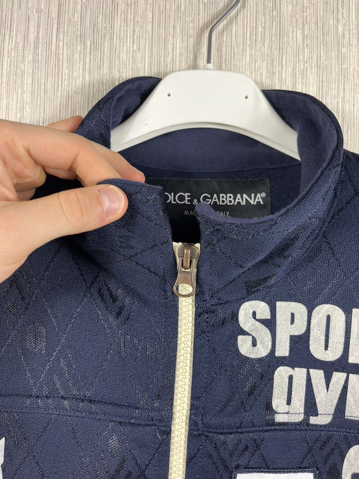 Dolce & Gabbana Vintage Dolce & Gabbana y2k track zip sweatshirt Japan sport Size US M / EU 48-50 / 2 - 13 Thumbnail