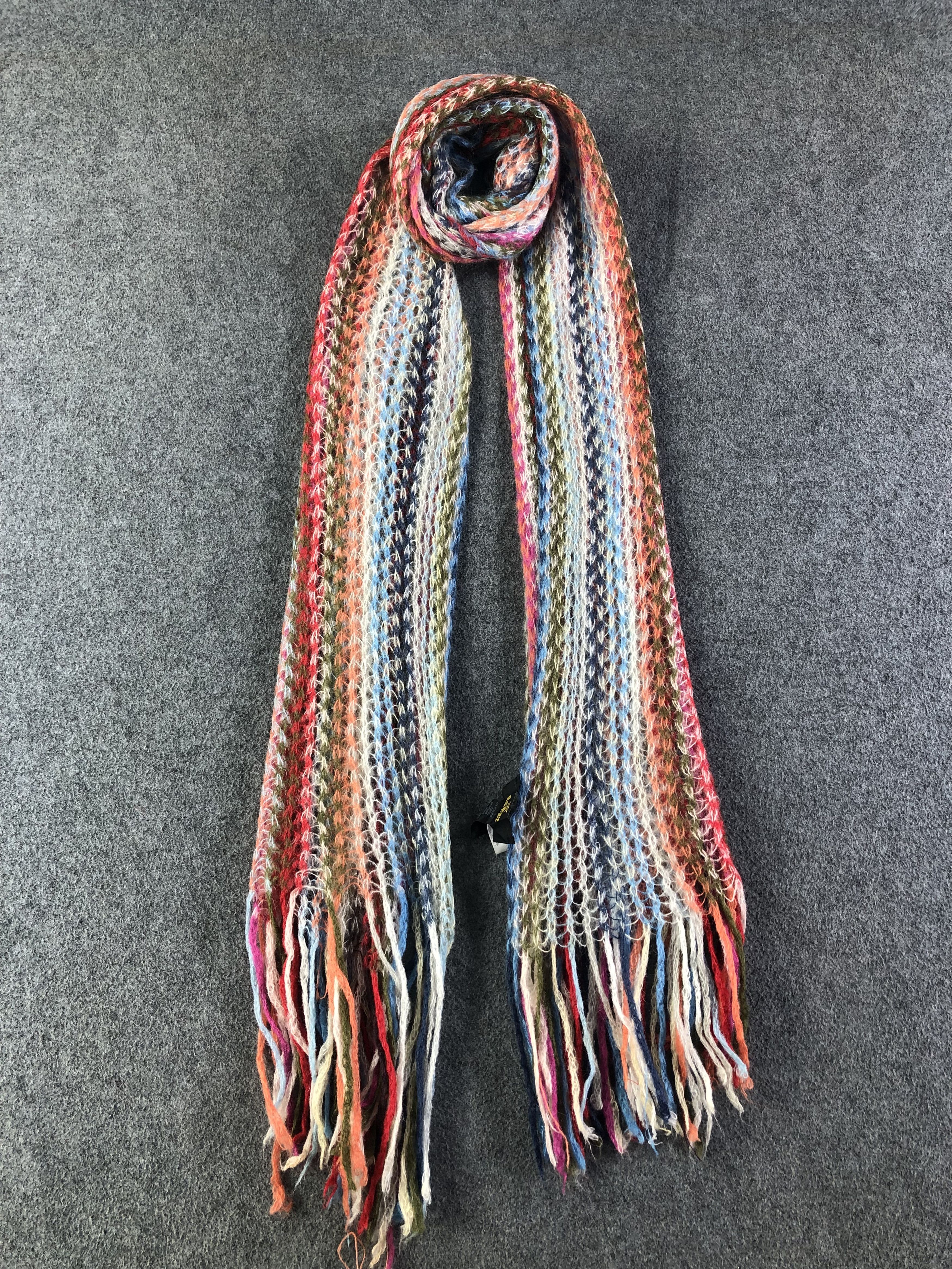 Vintage Glen Prince Mohair Scarf / Muffler / Neckwear Size ONE SIZE - 1 Thumbnail