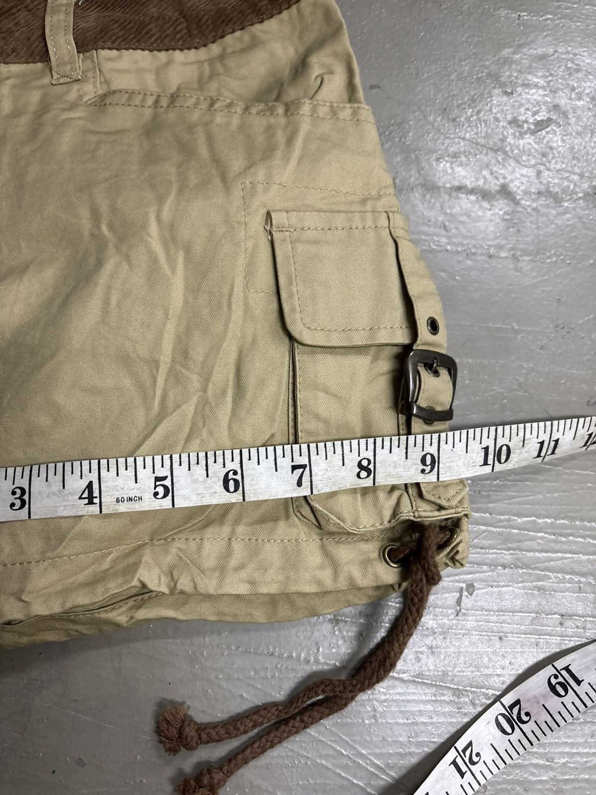 Hysteric Glamour Avirex Y2k mini shorts multipocket grunge military Size 30" / US 8 / IT 44 - 13 Thumbnail