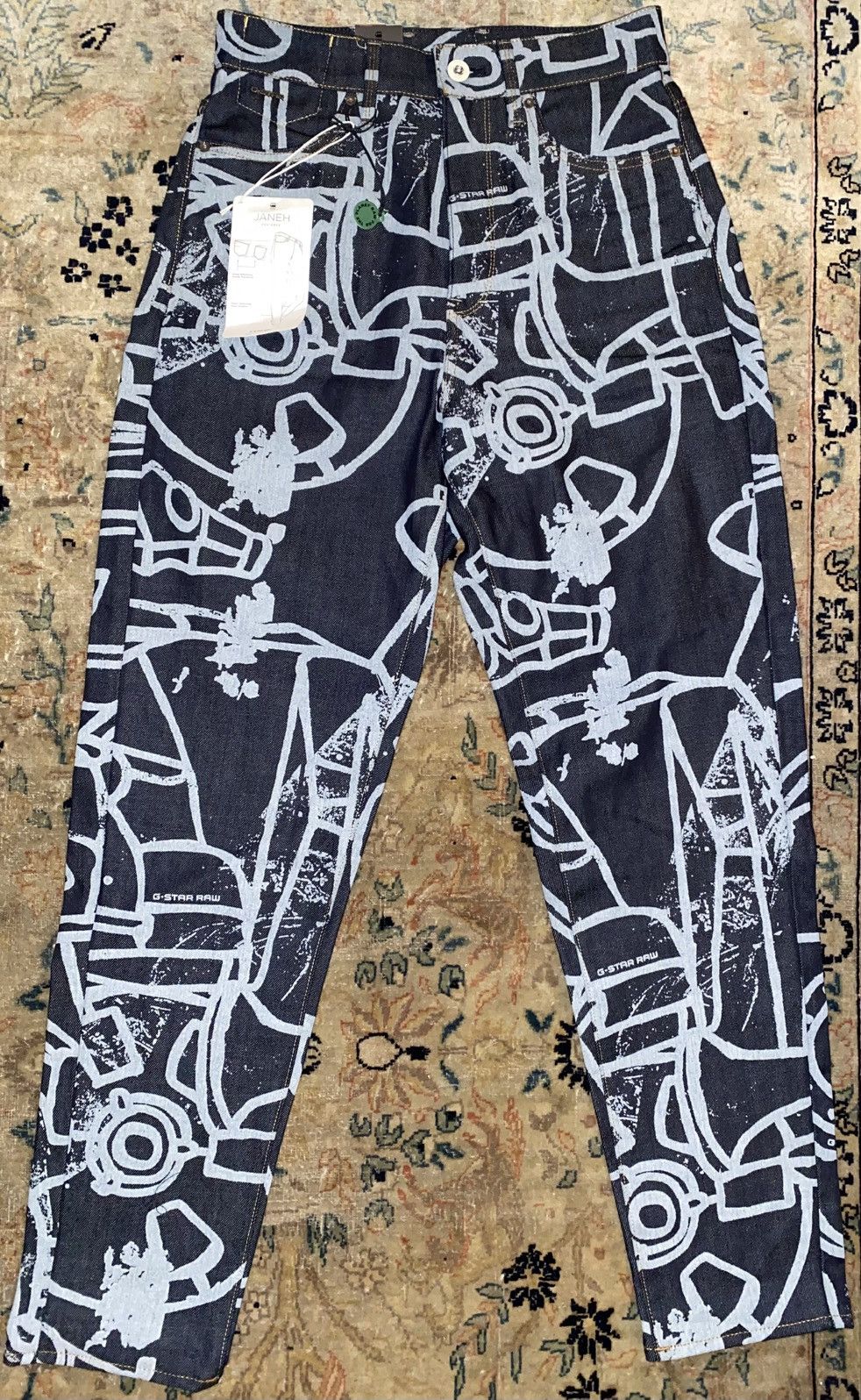 G-Star G-Star RAW - Denim Jeans - BNWT - Light/Dark Blue - W26 L32 Size 26" / US 2 / IT 38 - 1 Thumbnail