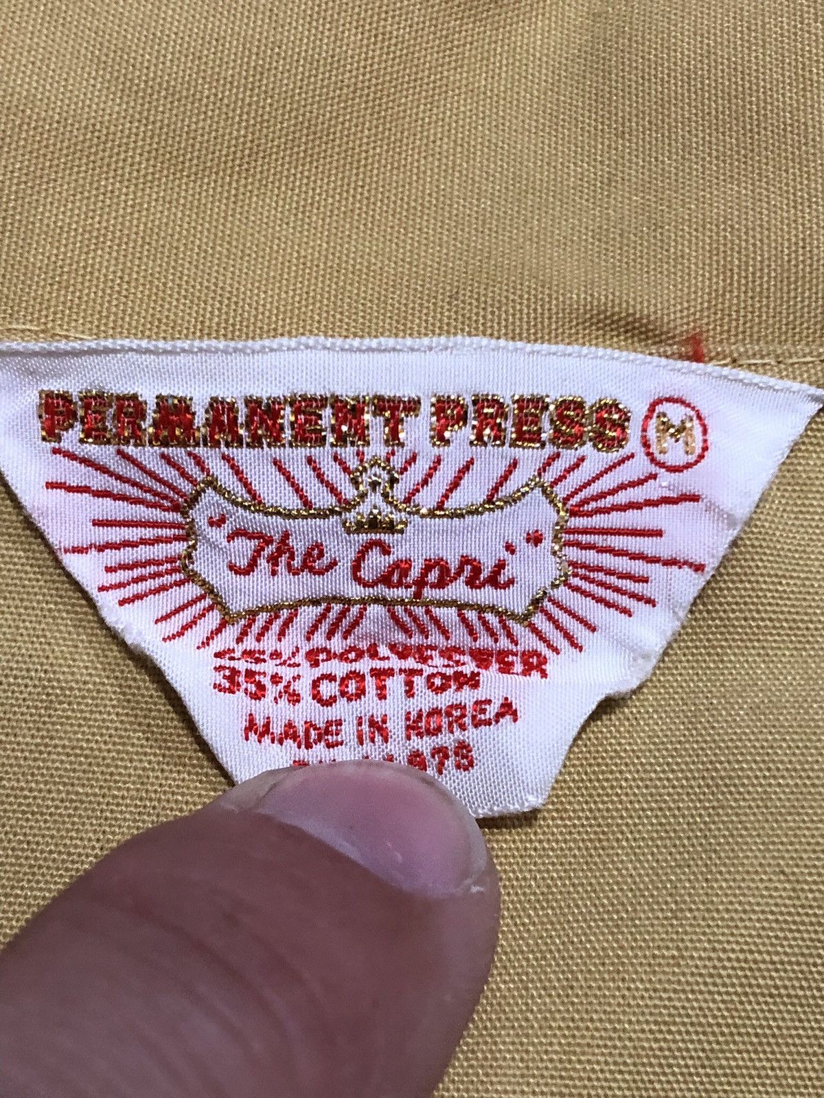 Vintage 70s The Capri Utility Jacket Size US M / EU 48-50 / 2 - 5 Thumbnail