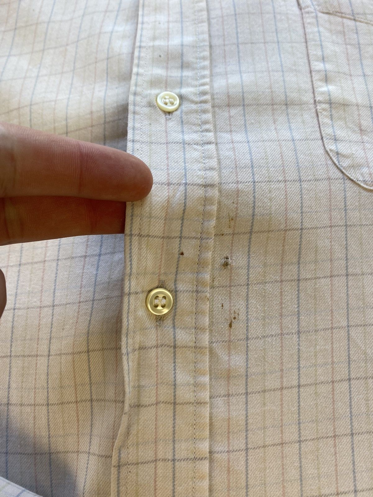 Burberry × Vintage Vintage Y2K Burberrys of London Flannel Shirt Button Up 90s Size US XL / EU 56 / 4 - 7 Thumbnail