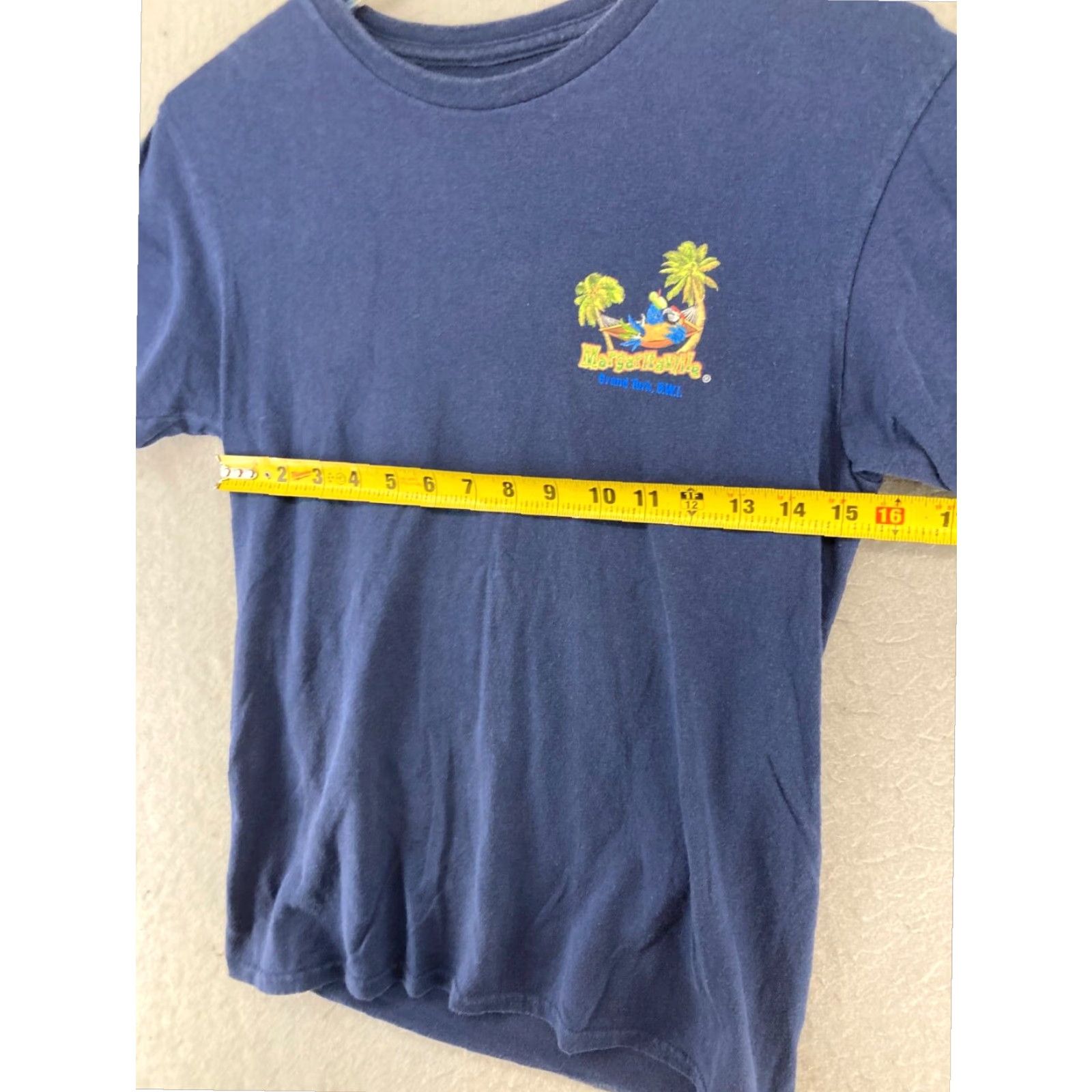 Vintage Margaritaville Parrot Mens Small TShirt Blue Livin For The Weekend Size US S / EU 44-46 / 1 - 3 Thumbnail