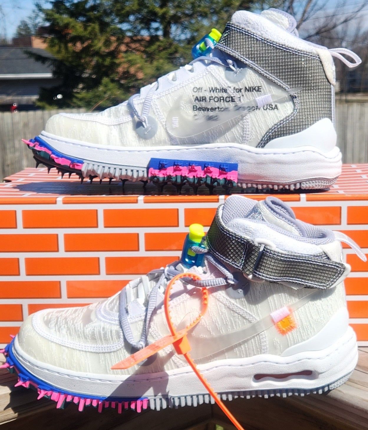 Nike Off-White Air Force 1 Size US 15 / EU 48 - 5 Thumbnail