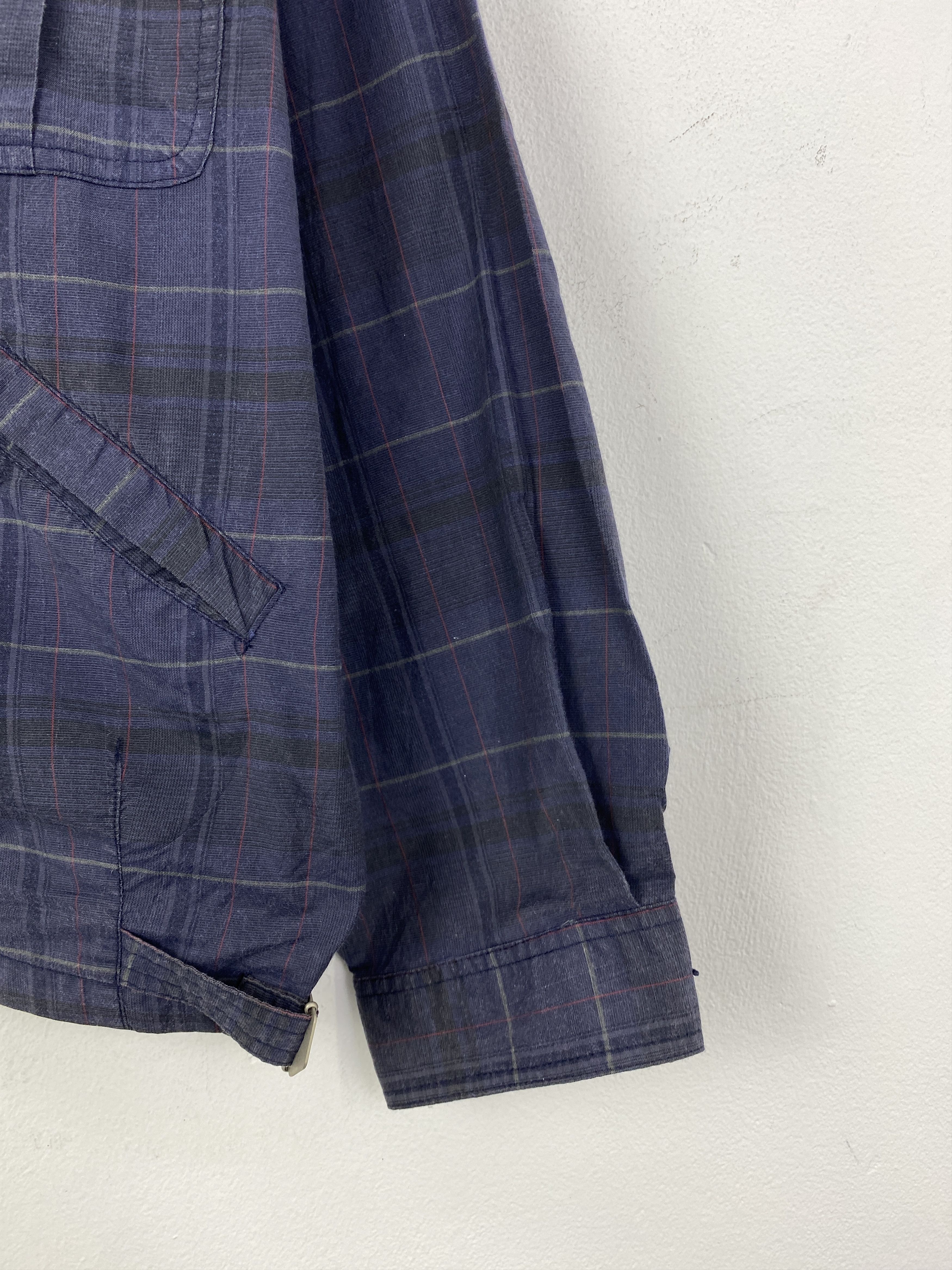 Japanese Brand Vintage Japanese Brand Plaid Workwear Chore Coat JA0206 Size US L / EU 52-54 / 3 - 10 Thumbnail
