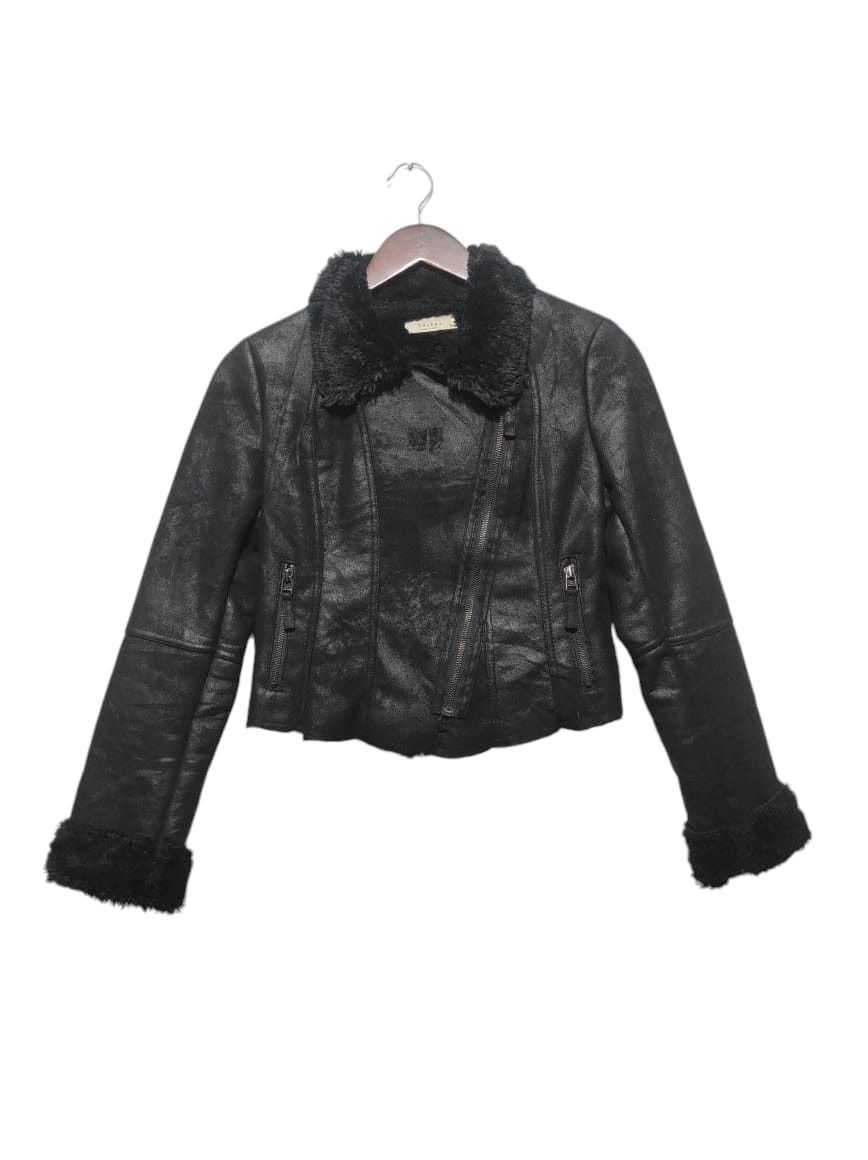 Le Grande Bleu (L.G.B.) Rachel Punk Ramones Suede Fur jacket i6w9 lgb style Size M / US 6-8 / IT 42-44 - 1 Thumbnail