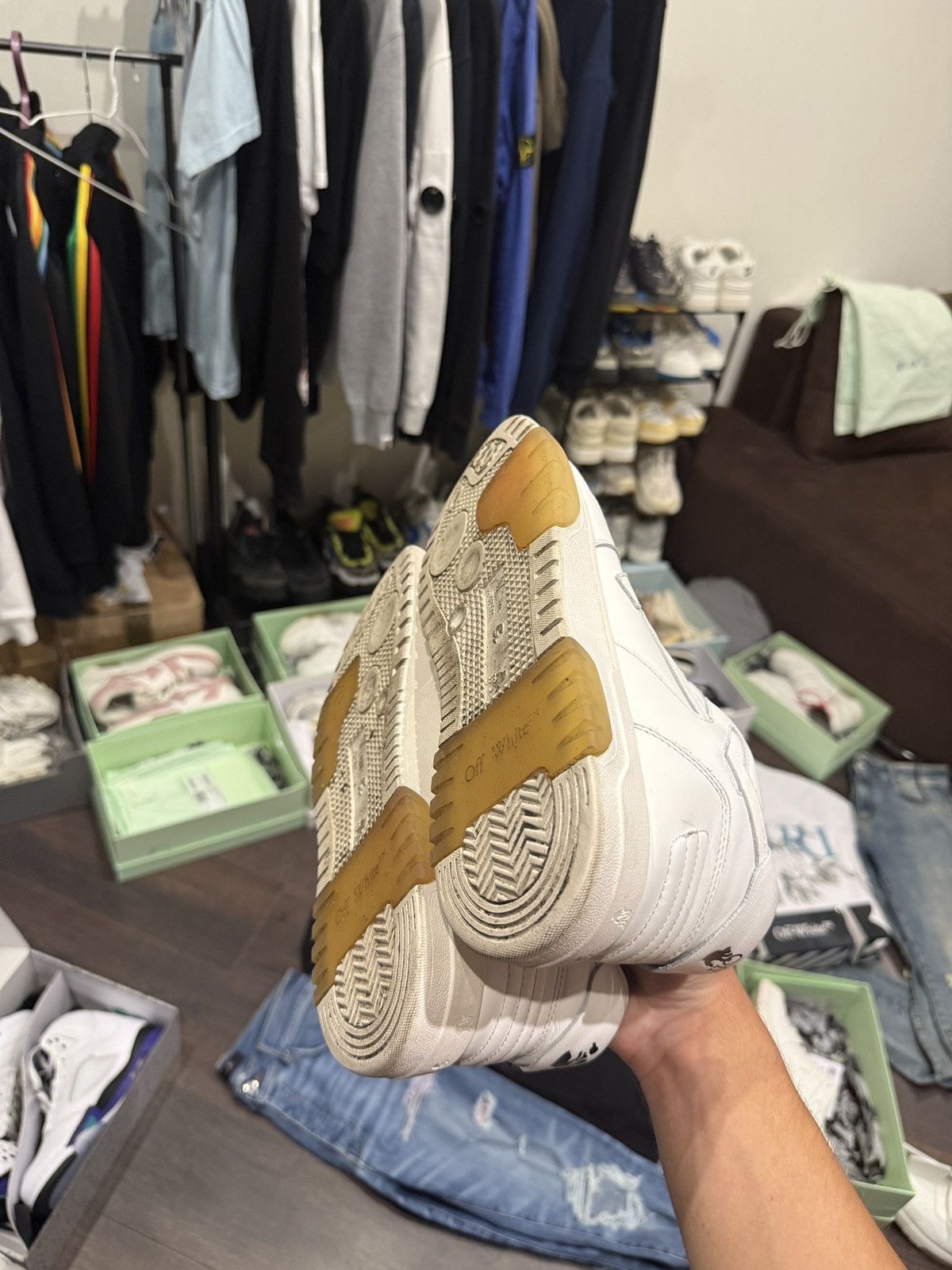 Off-White Off White Out Of Office Size US 11 / EU 44 - 3 Thumbnail