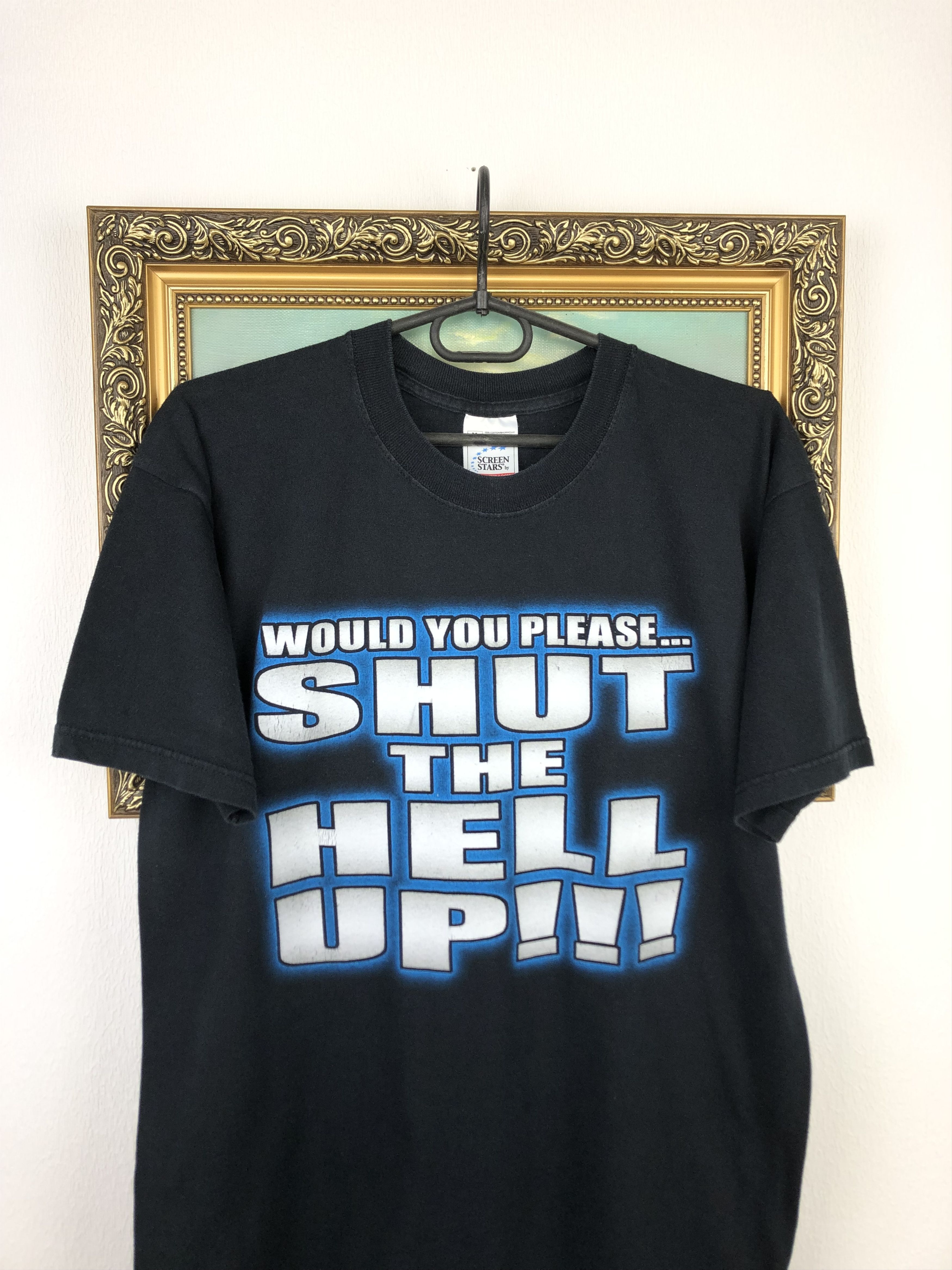 Vintage × WWE Vintage WWE Chris Jericho SHUT THE HELL UP Y2J Shirt Tee Size US M / EU 48-50 / 2 - 2 Thumbnail
